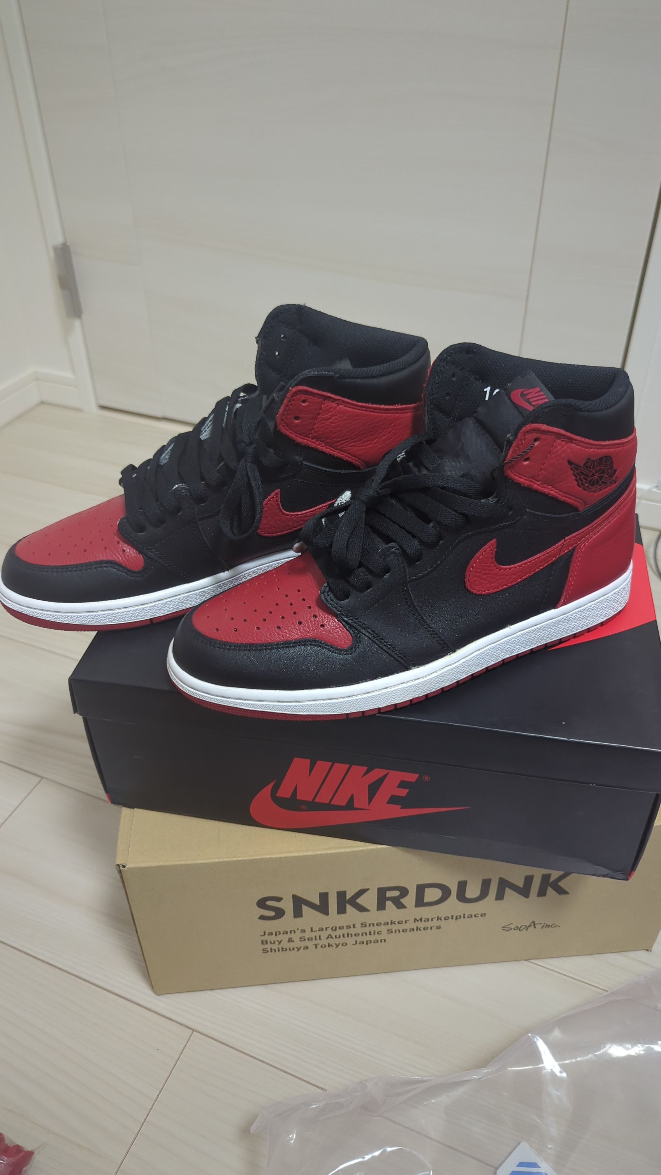 Nike Air Jordan 1 Retro High OG "Bred/Banned" (2016)