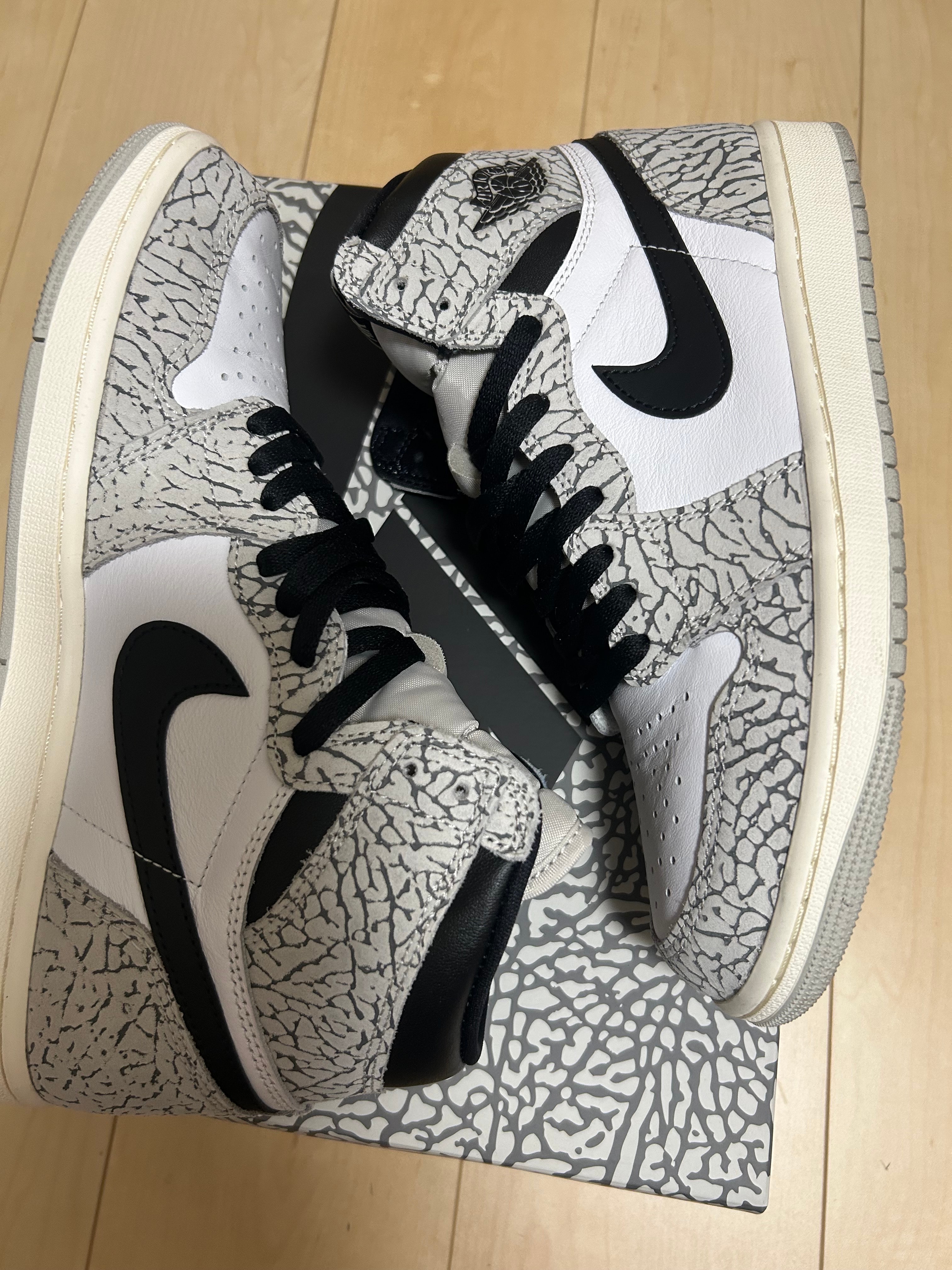 Nike Air Jordan 1 High OG "White Cement/Safari"