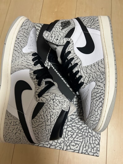 Nike Air Jordan 1 High OG "White Cement/Safari"