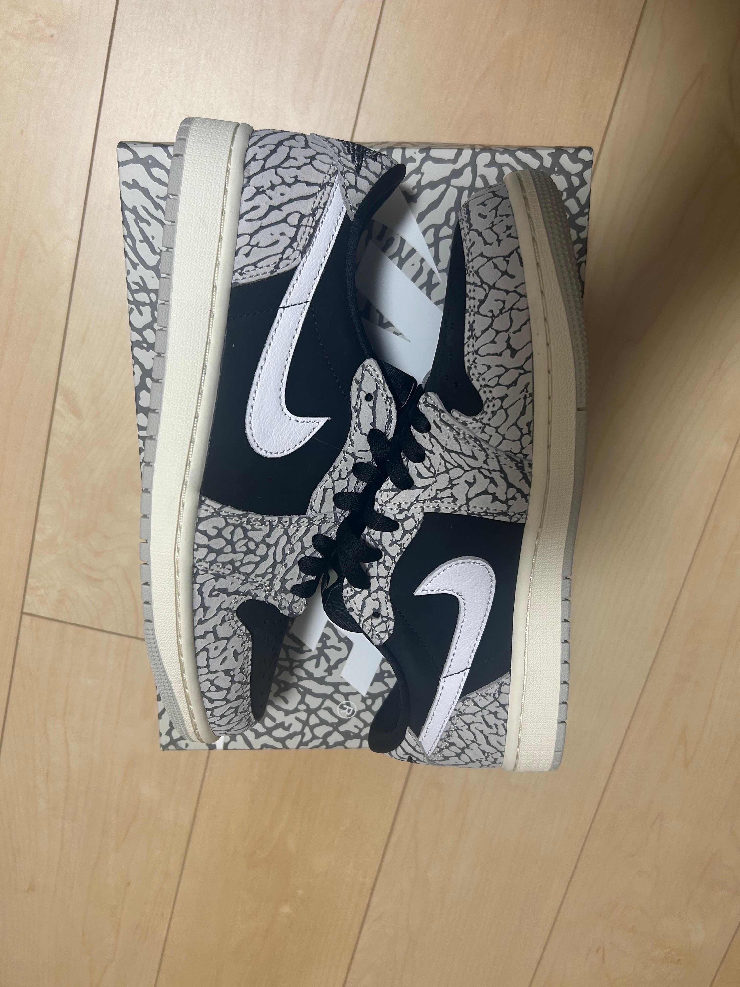 Nike Air Jordan 1 Retro Low OG "Black Cement"