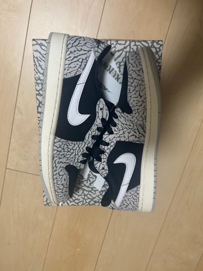 Nike Air Jordan 1 Retro Low OG "Black Cement"