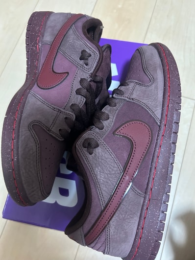 Nike SB Dunk Low PRM City of Love "Burgundy"