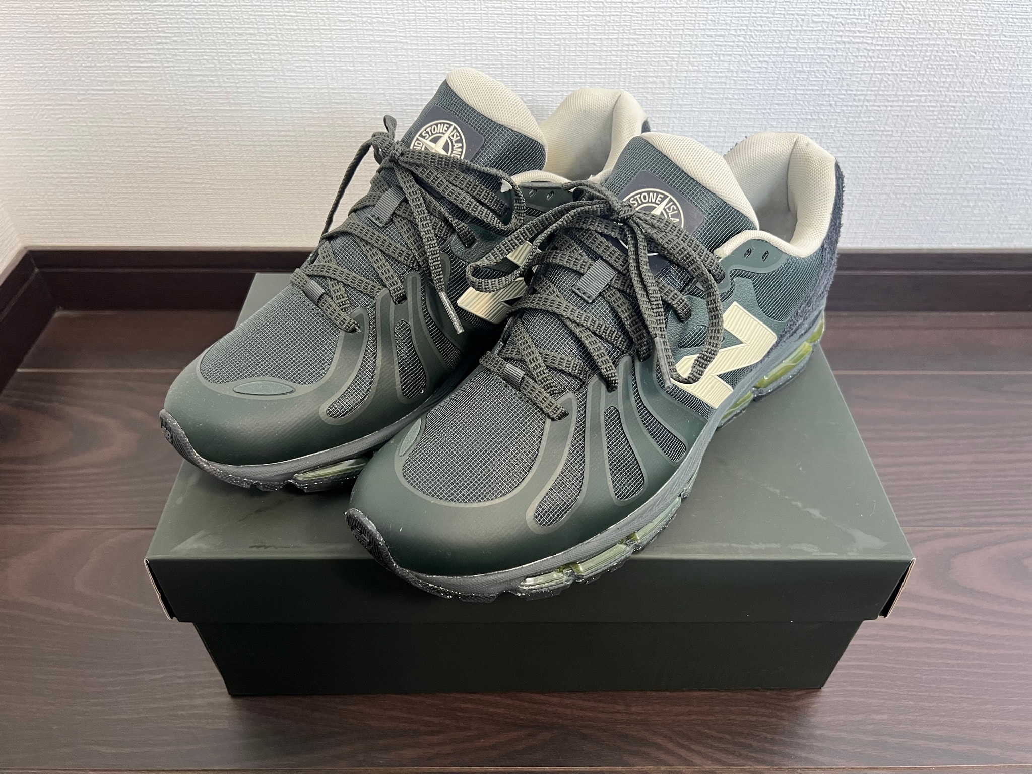 Stone Island × New Balance ABZORB 1890 "Deep Forest"