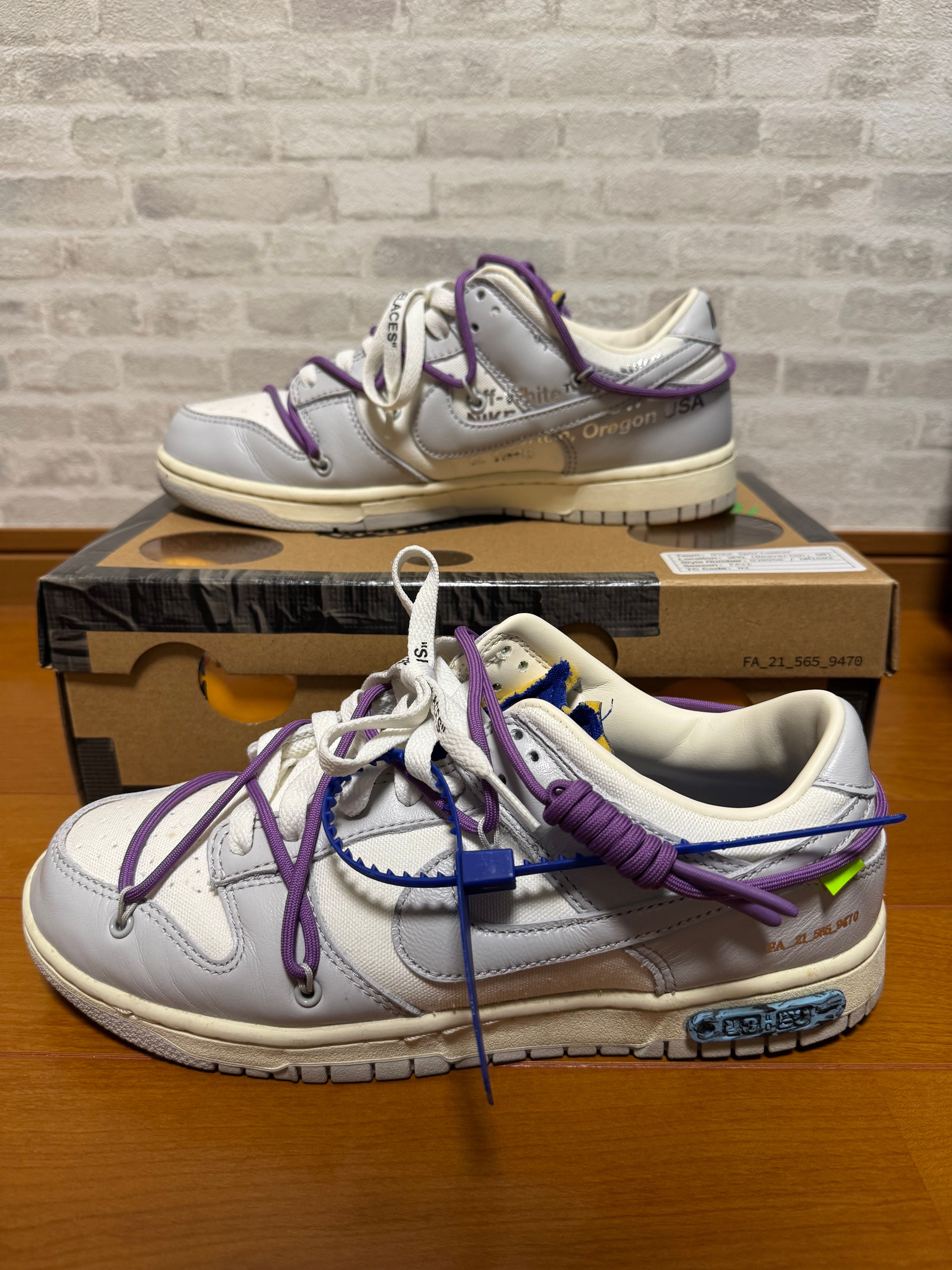 Off-White × Nike Dunk Low 1 of 50 "Lot.48" 