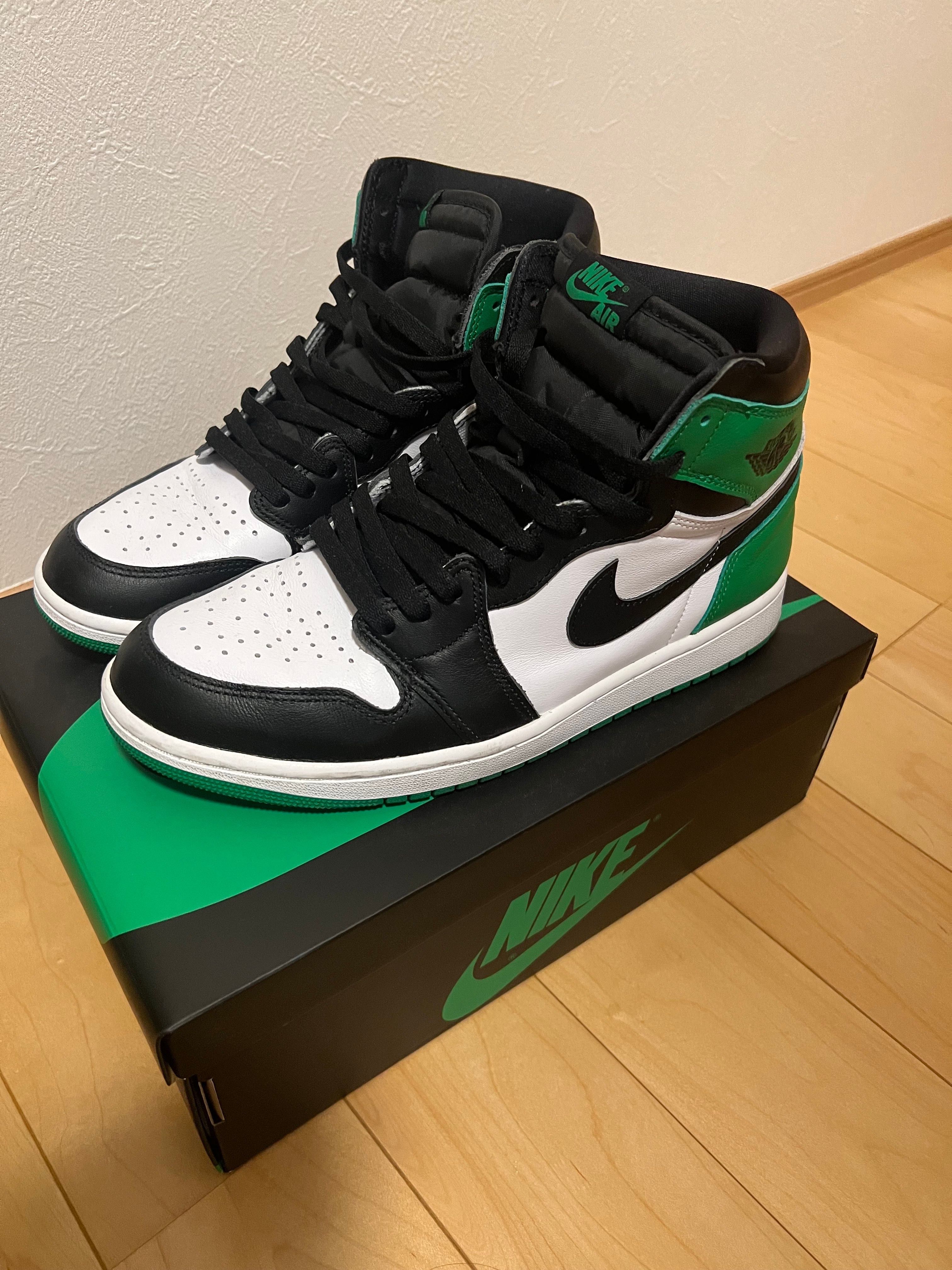 Nike Air Jordan 1 Retro High OG "Celtics/Black and Lucky Green" (2023)