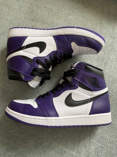 Nike Air Jordan 1 Retro High OG "Court Purple White/Black" (2020)