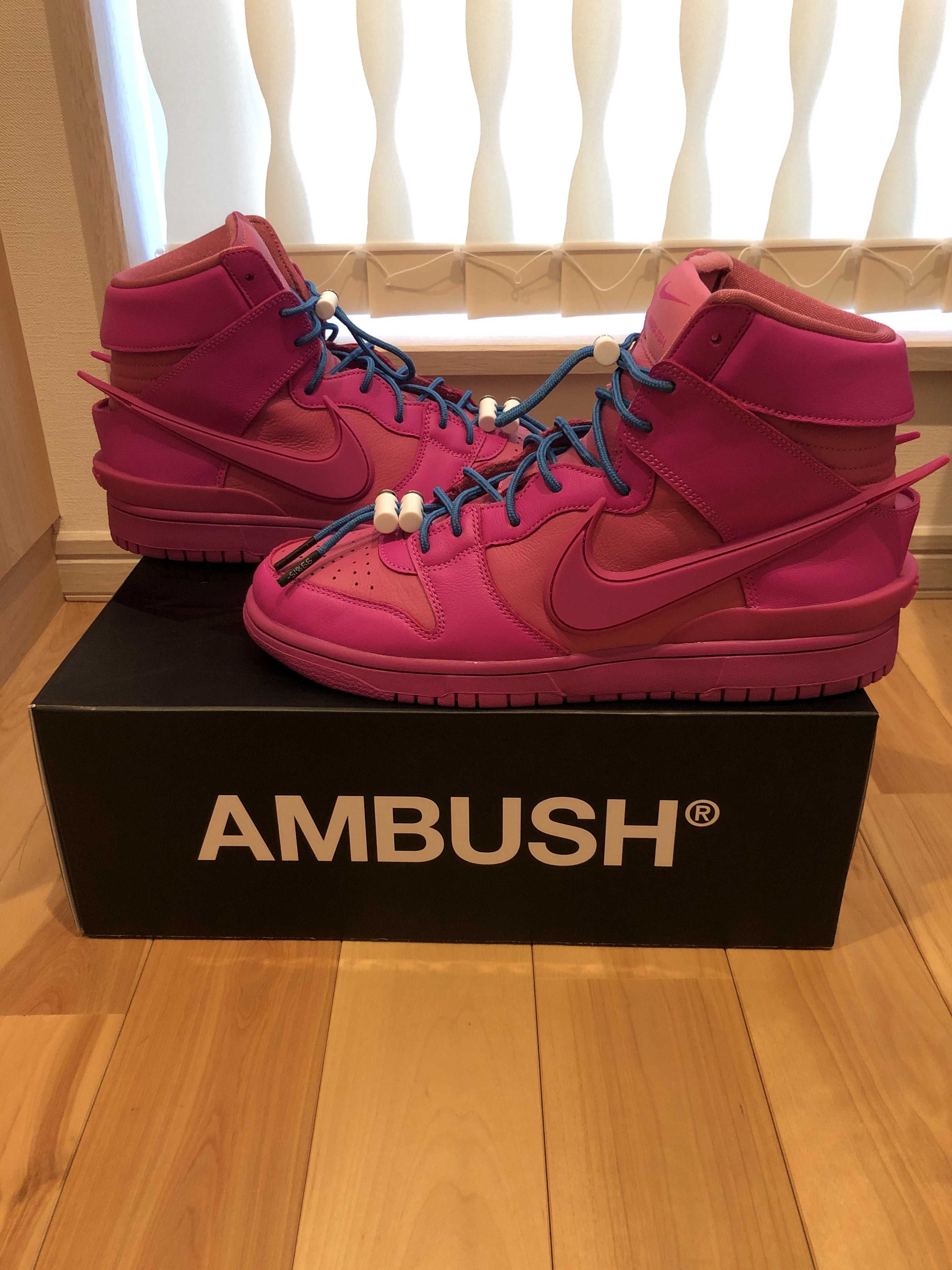 AMBUSH × Nike Dunk High "Pink"