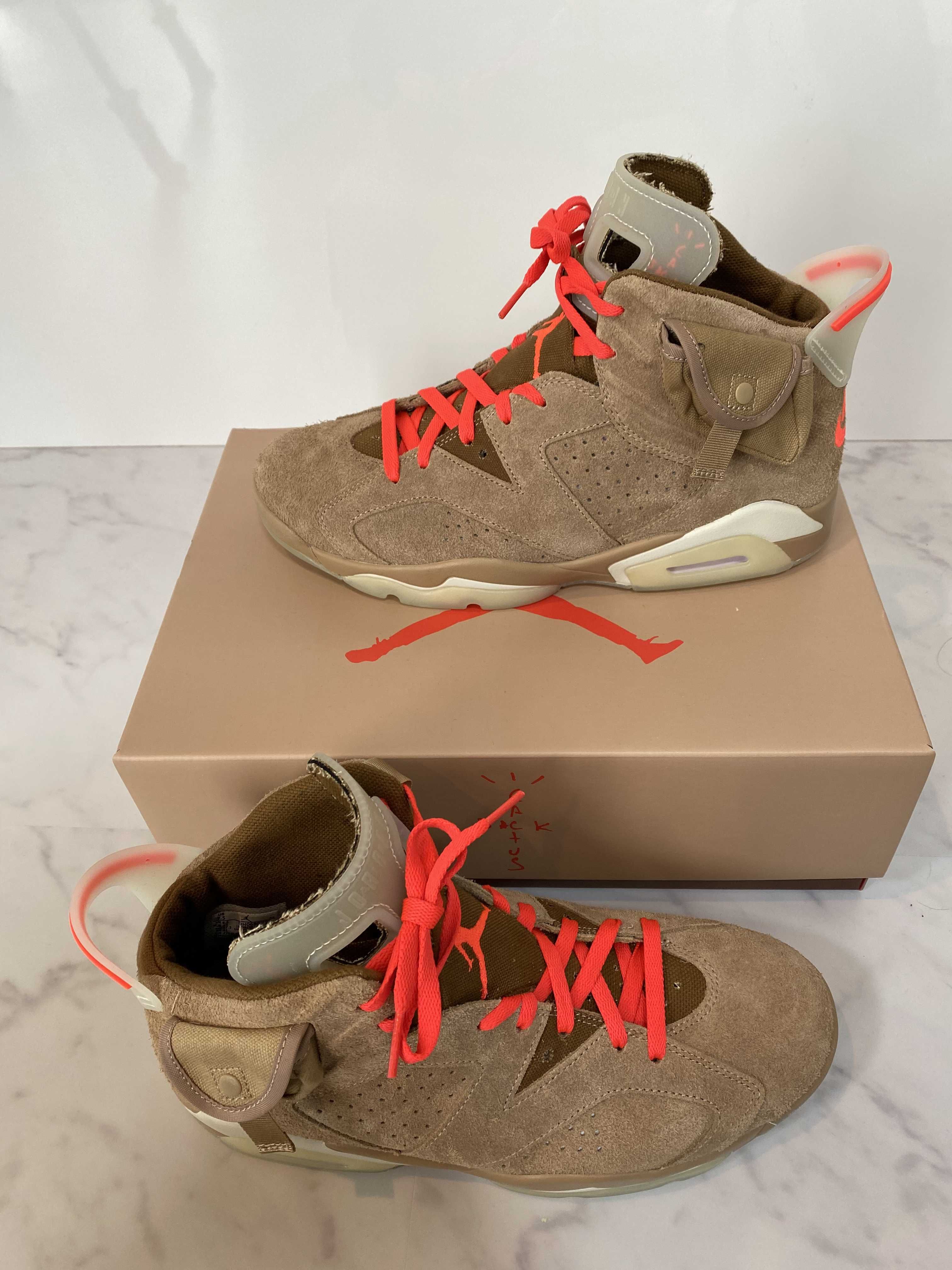 Travis Scott × Nike Air Jordan 6 "British Khaki"