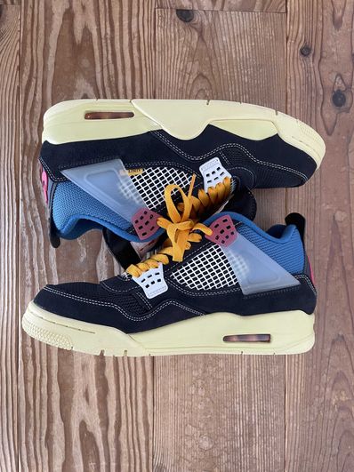 UNION × NIKE AIR JORDAN 4 "OFF NOIR"