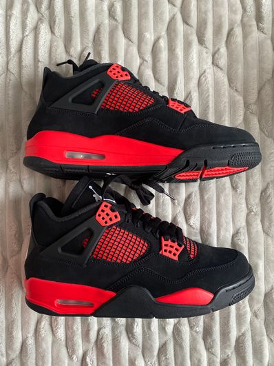 Nike Air Jordan 4 "Red Thunder/Crimson"