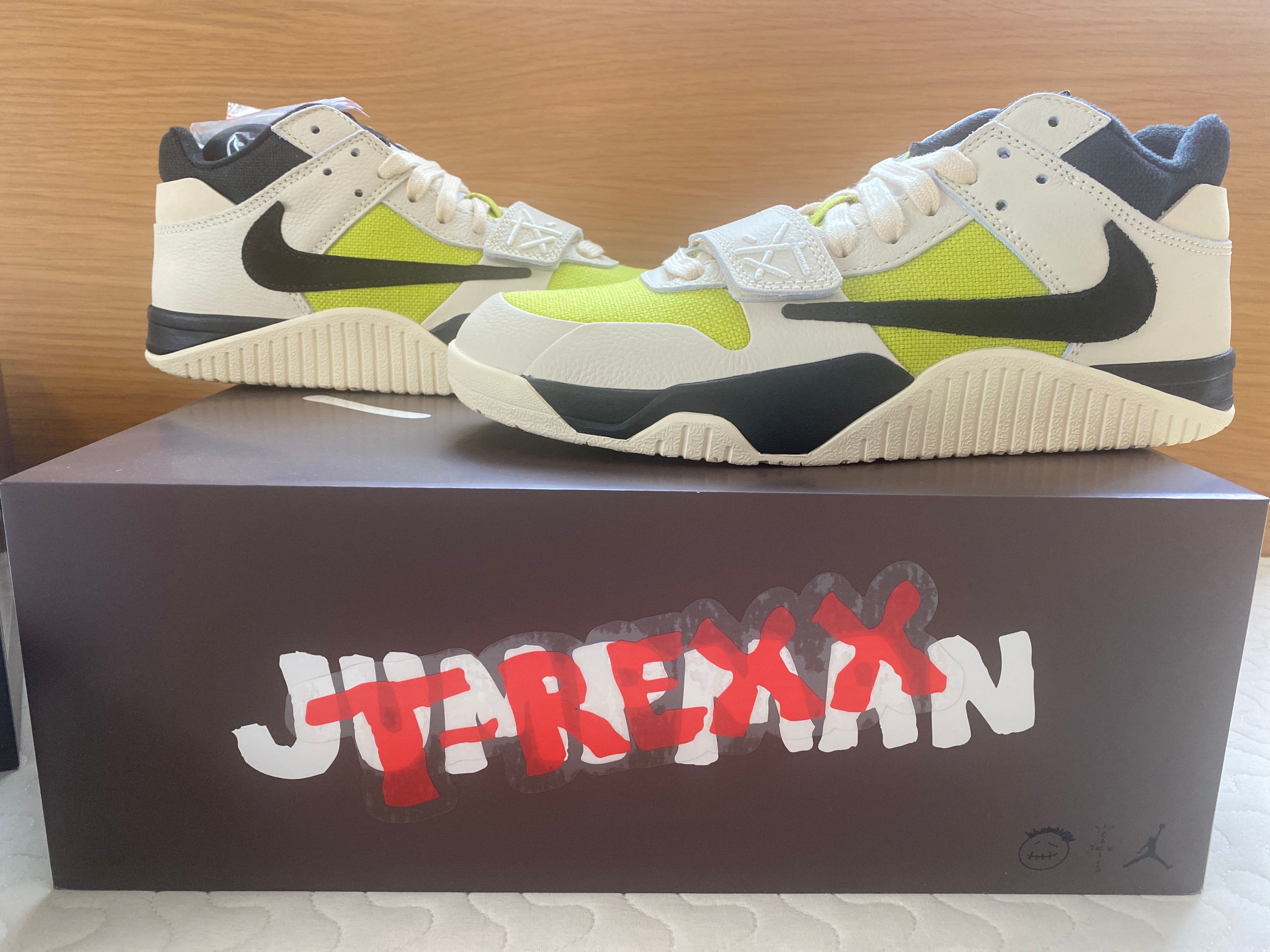 Travis Scott × Nike Jordan Jumpman Jack TR CJ1 T-Rexx "Bright Cactus"