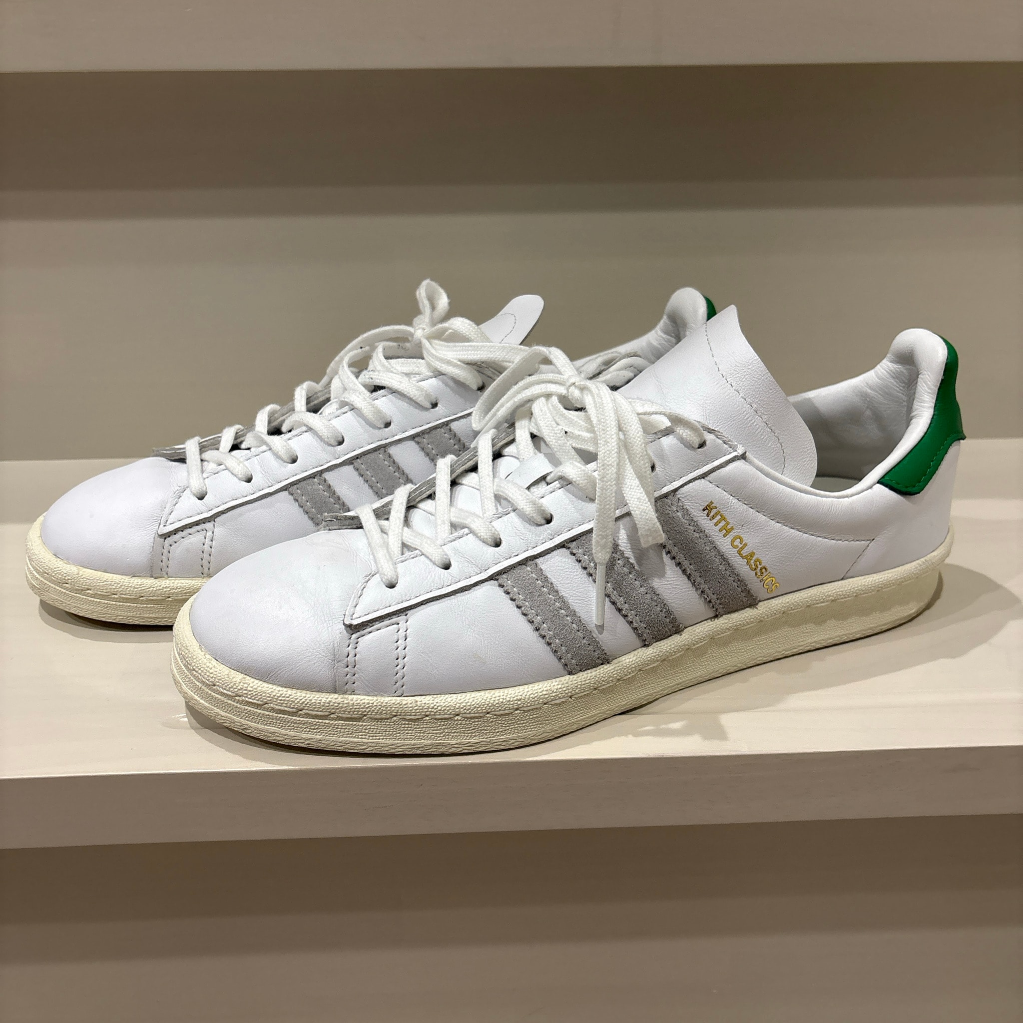 KITH × adidas Campus 80s "White/Green"