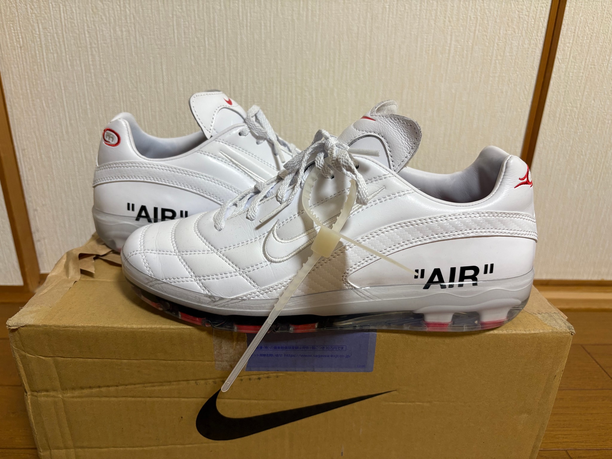 Virgil Abloh Archive (V.A.A.) × Nike Cryoshot M9 "World Cup/United States/White"
