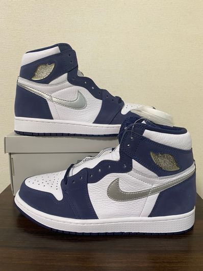 Nike Air Jordan 1 High OG CO.JP "White/Midnight Navy" (2020)(ブリーフケースなし)