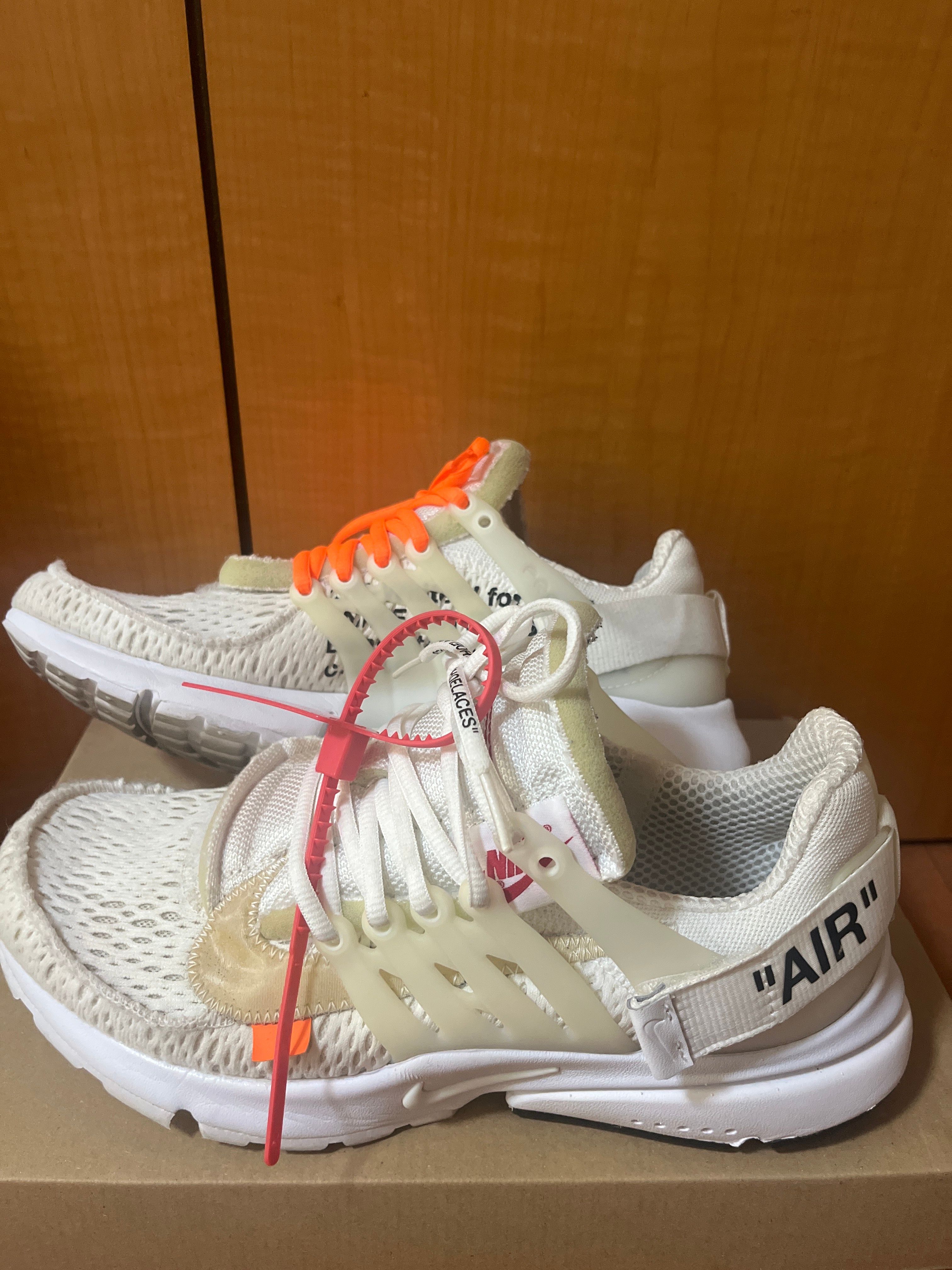 Off-White × Nike Air Presto "White/Black/Cone"