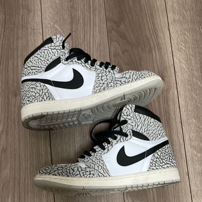 Nike Air Jordan 1 High OG "White Cement/Safari"