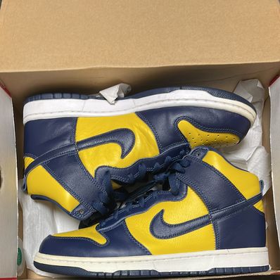 Nike Dunk High "Michigan"
