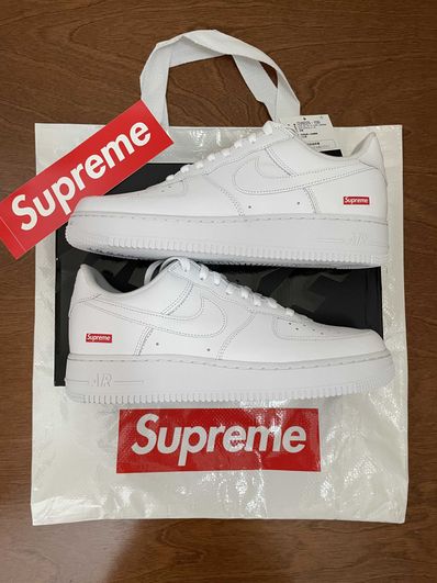 Supreme × Nike Air Force 1 Low "White"