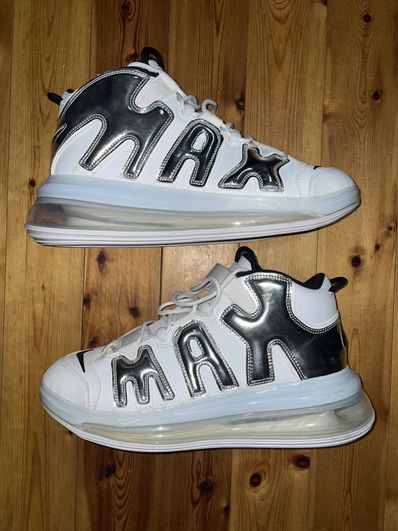 NIKE AIR MORE UPTEMPO 720 CHROME