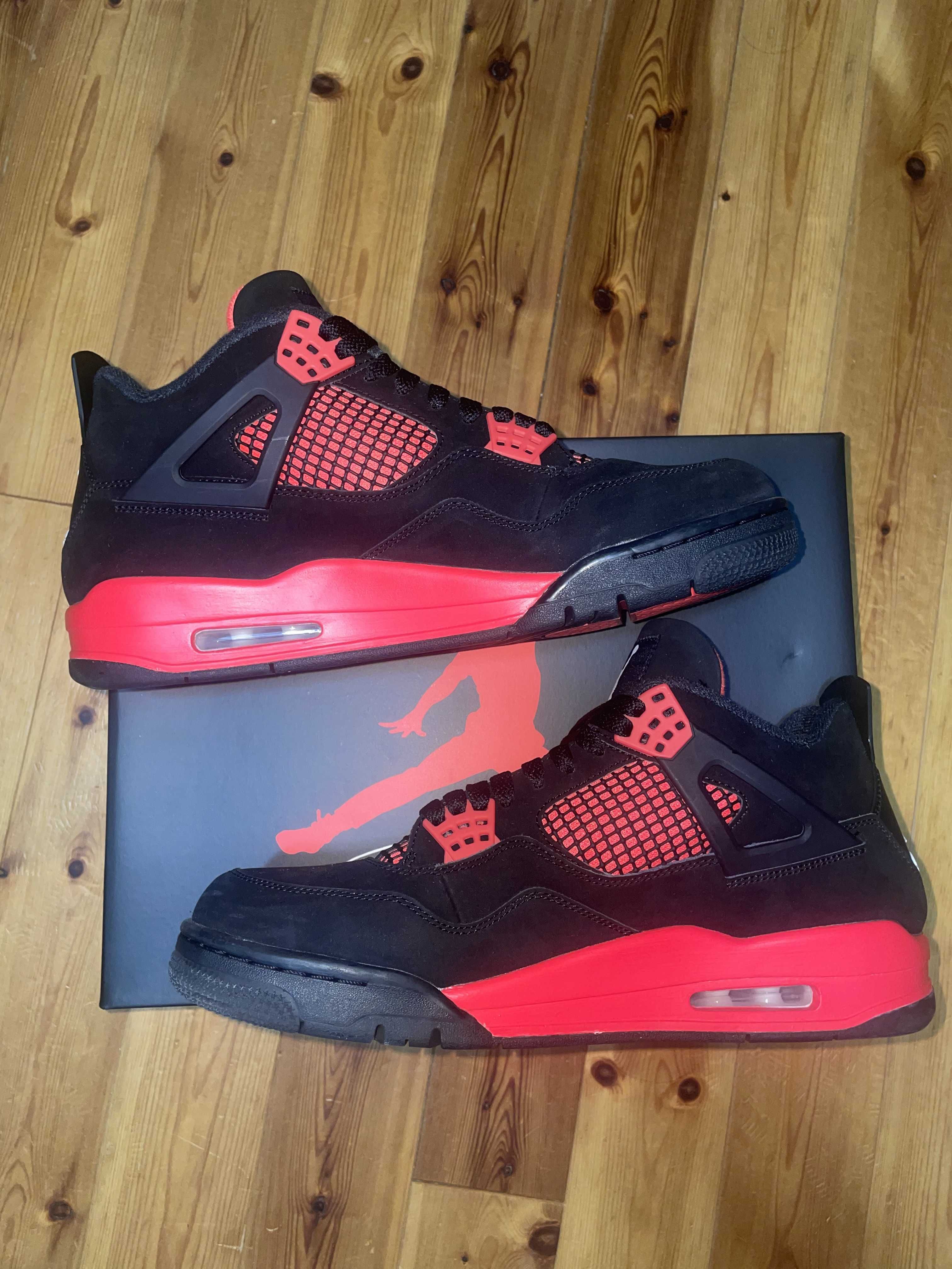 Nike Air Jordan 4 "Red Thunder/Crimson"