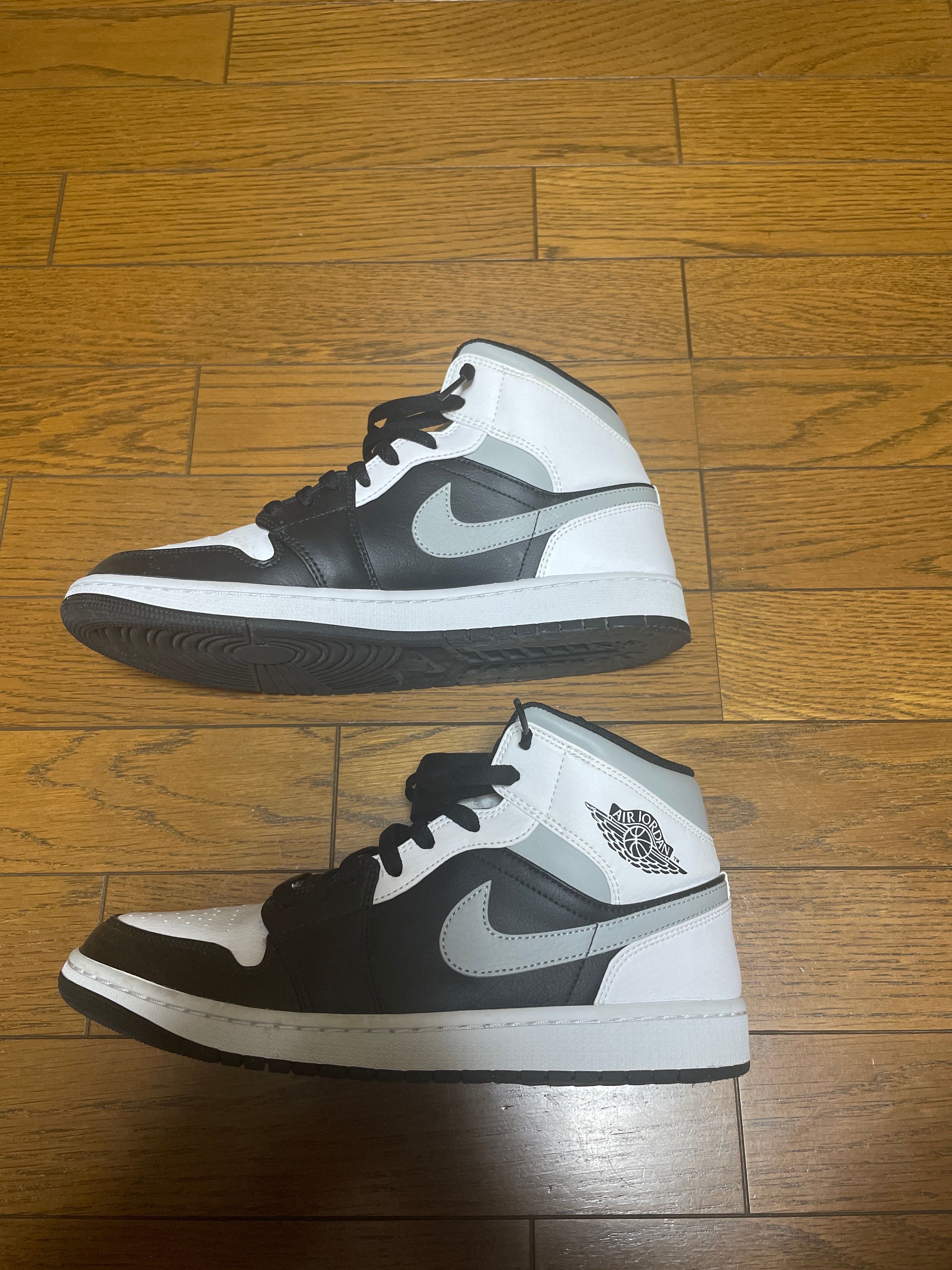 NIKE AIR JORDAN 1 MID "WHITE SHADOW"