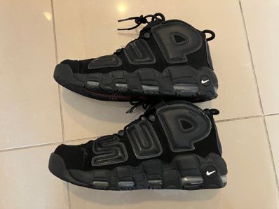 Supreme × Nike Air More Uptempo "Black"