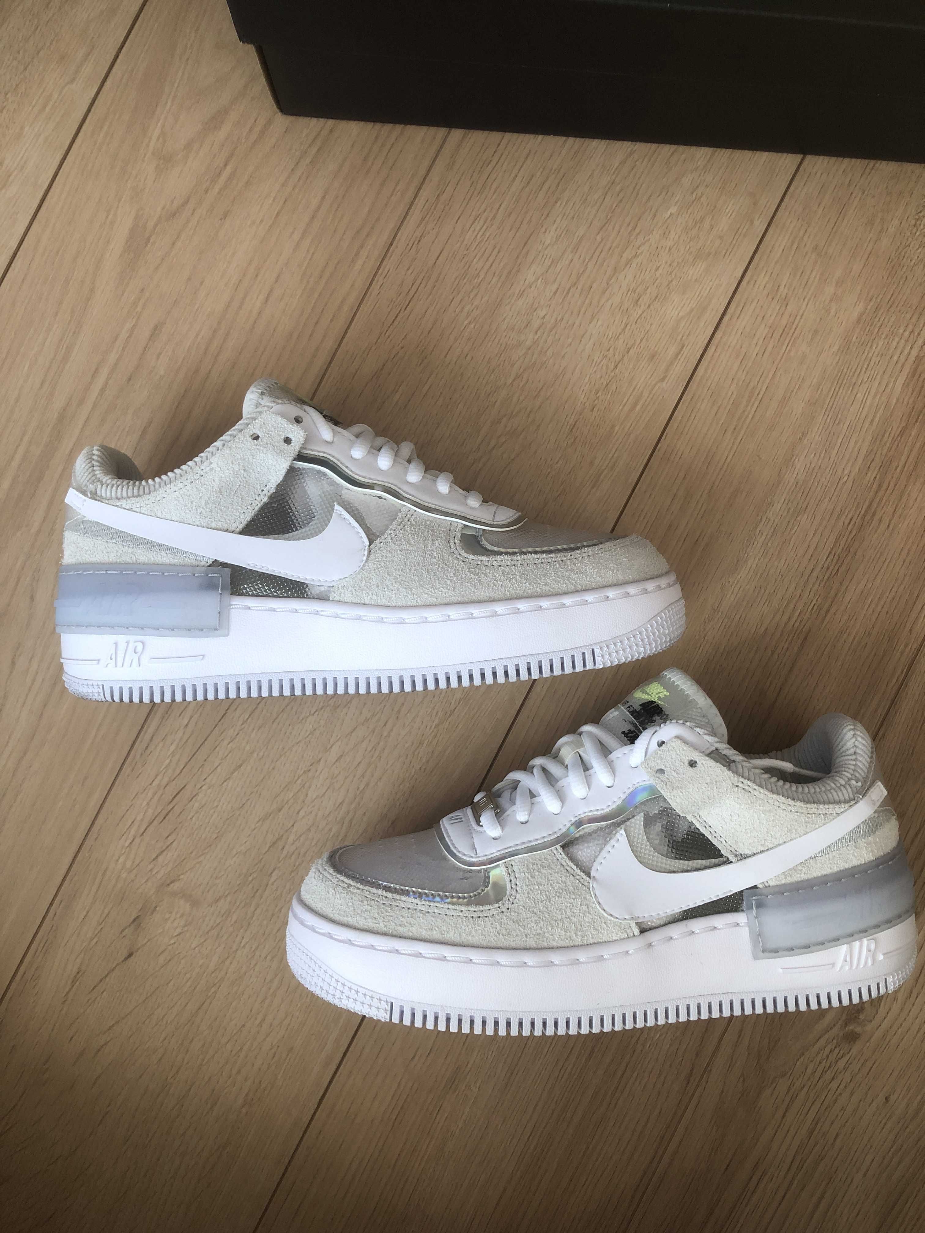 Nike Women's Air Force 1 Shadow "Pure Platinum "