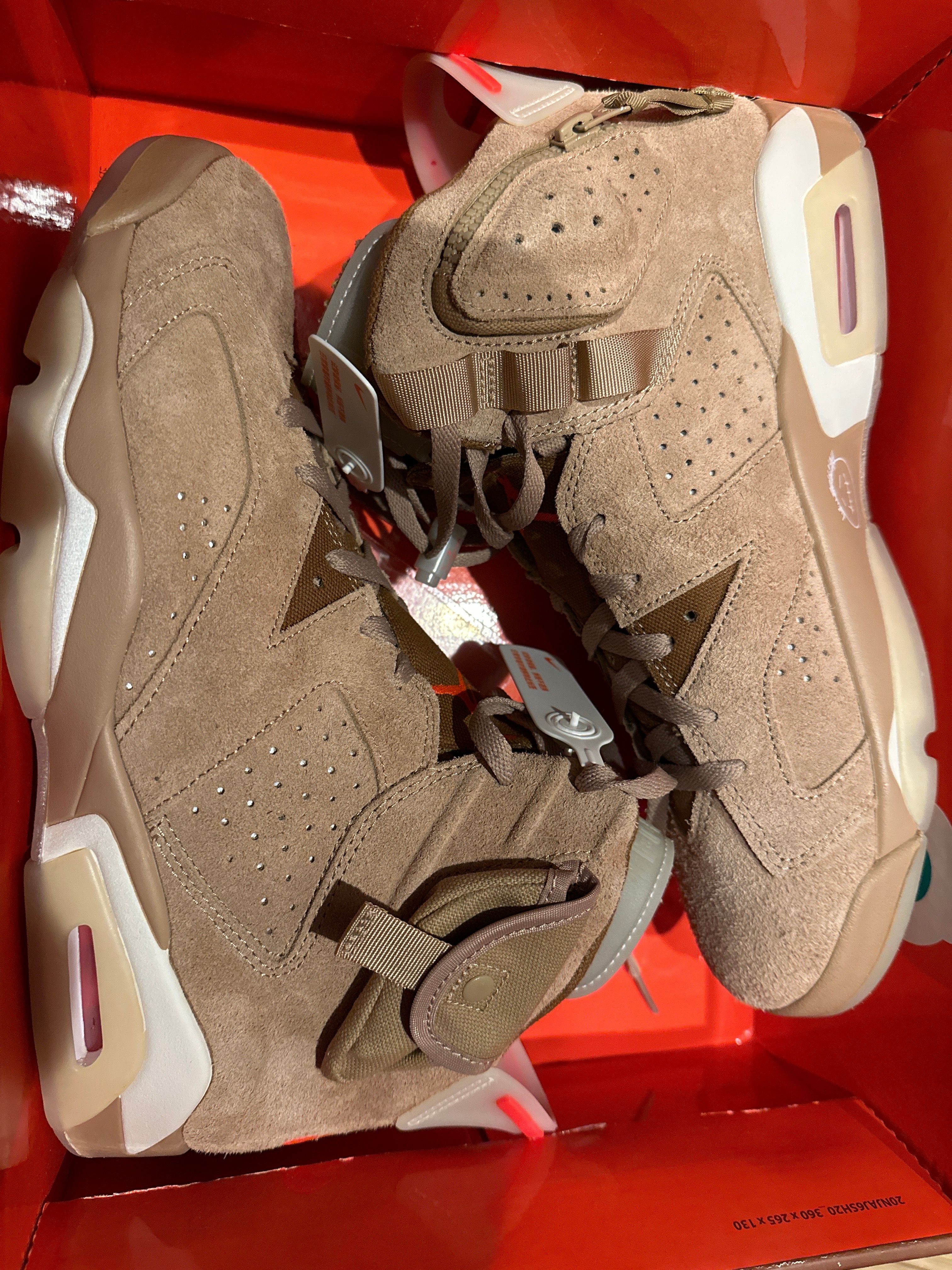Travis Scott × Nike Air Jordan 6 "British Khaki"