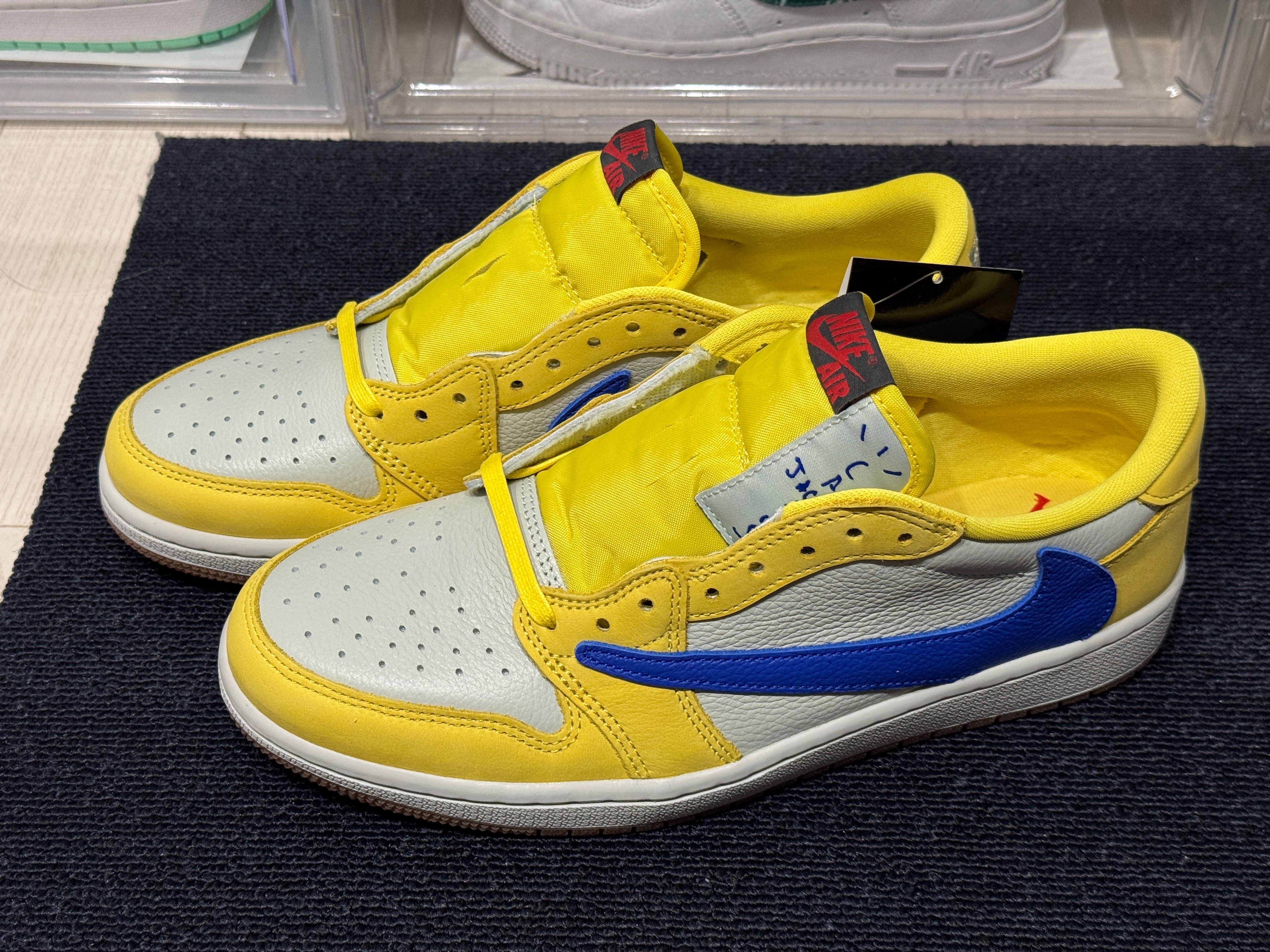 Travis Scott × Nike Women's Air Jordan 1 Retro Low OG "Canary"