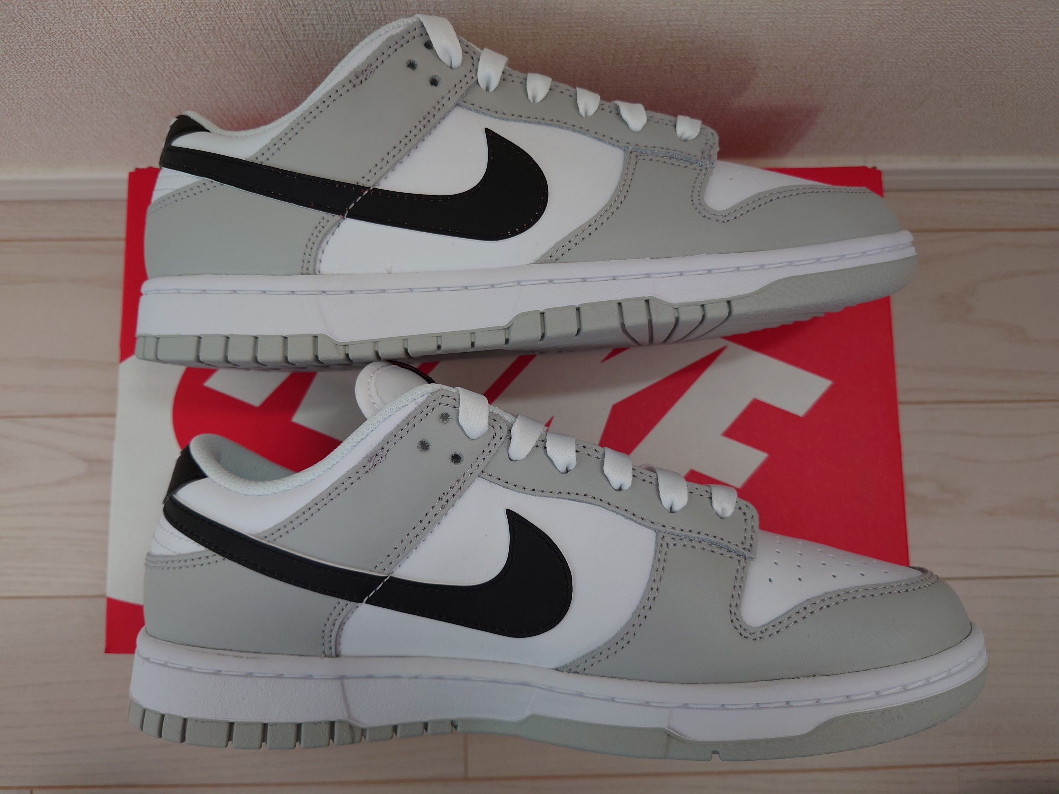 Nike Dunk Low SE Lottery "Grey Fog/Light Crimson"