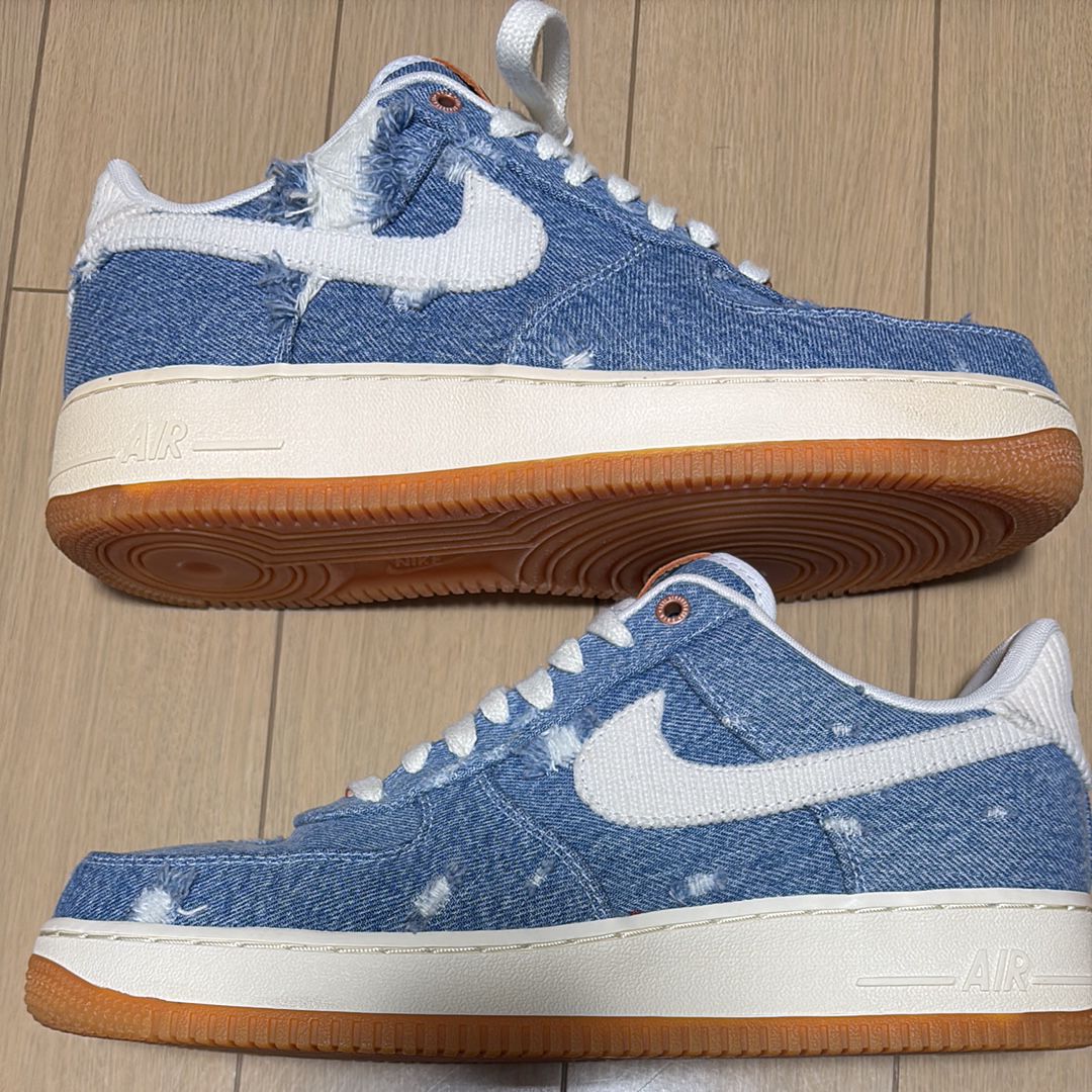 Levi’s®︎ × Nike Air Force 1 Low "White/Denim" (Nike By You)