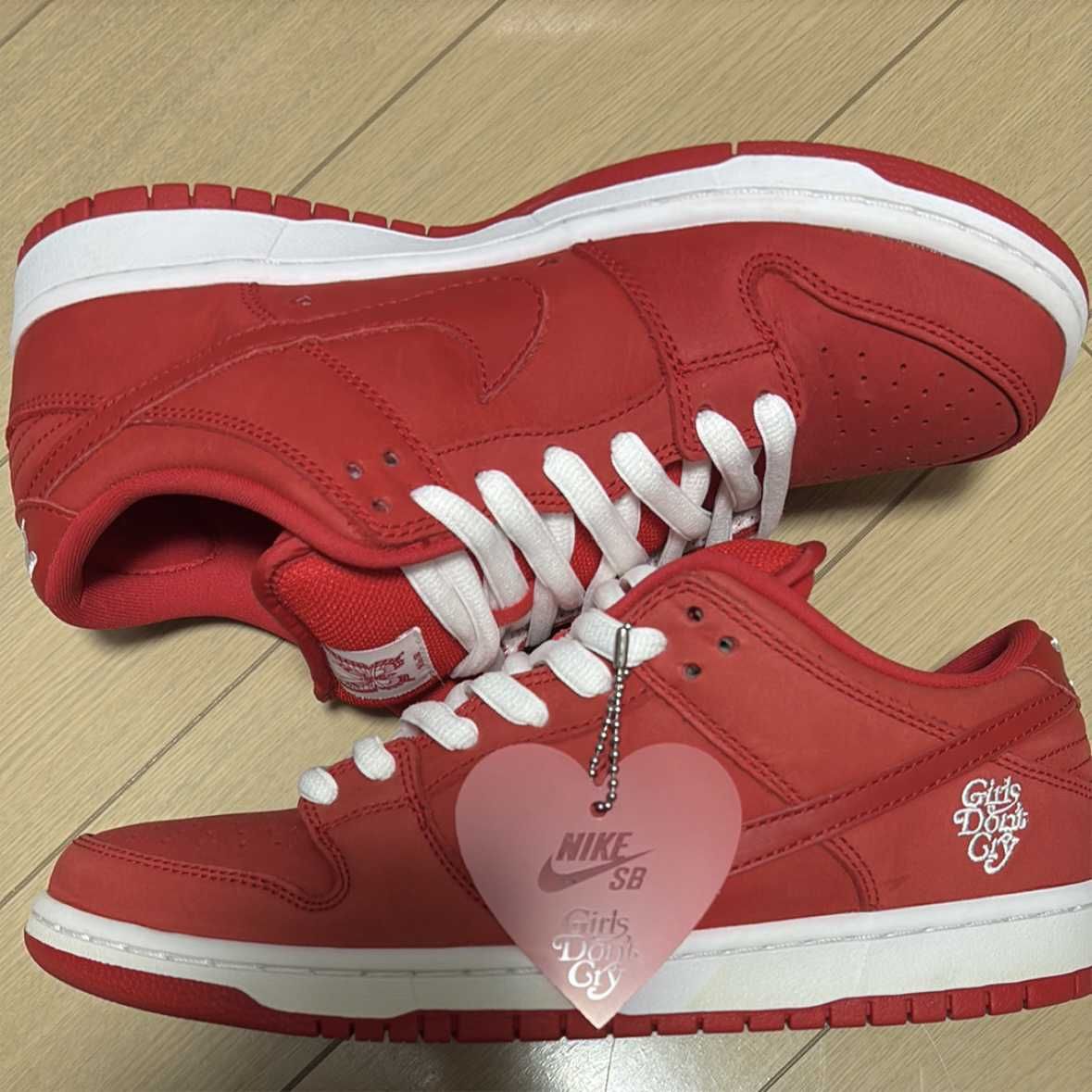 Girls Don't Cry × Nike SB Dunk Low Pro QS "Red" / VERDY