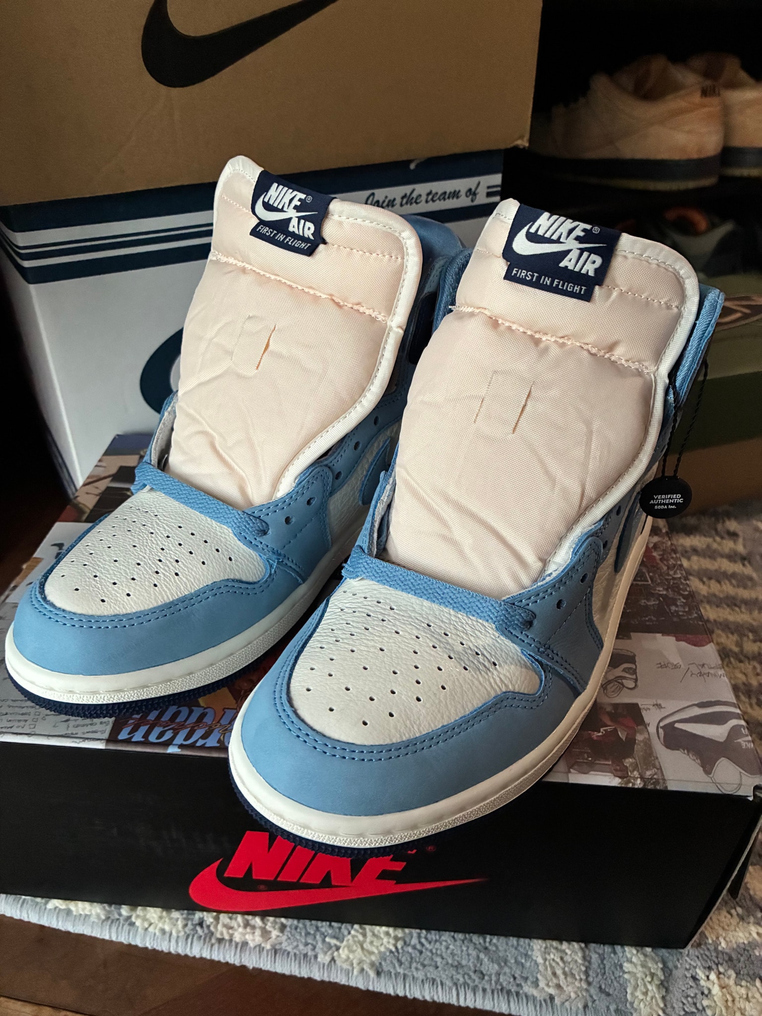 Nike Women's Air Jordan 1 Retro High OG "First in Flight"