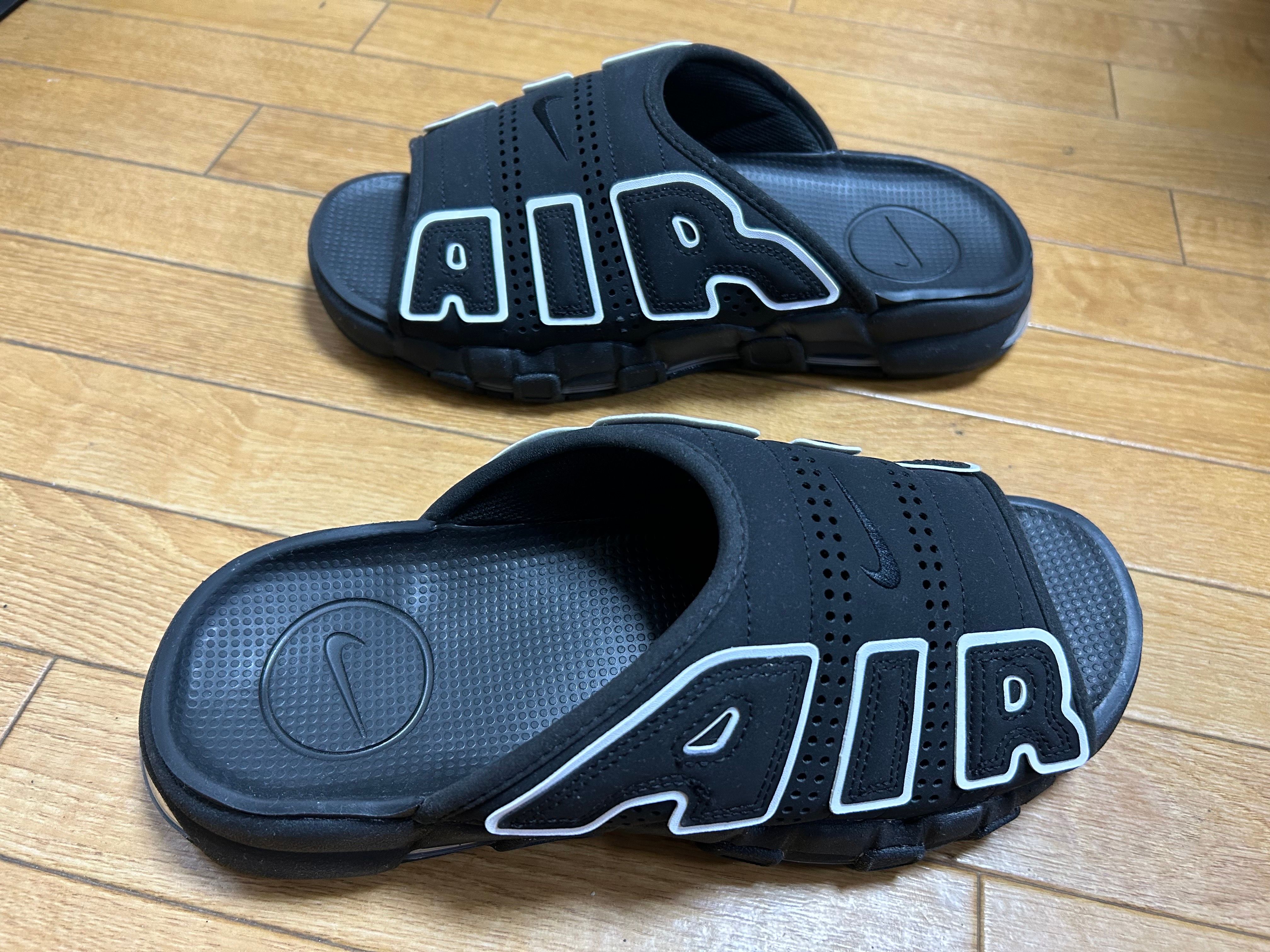 Nike Air More Uptempo Slide "Black" (DV2132-001/DV2137-001)