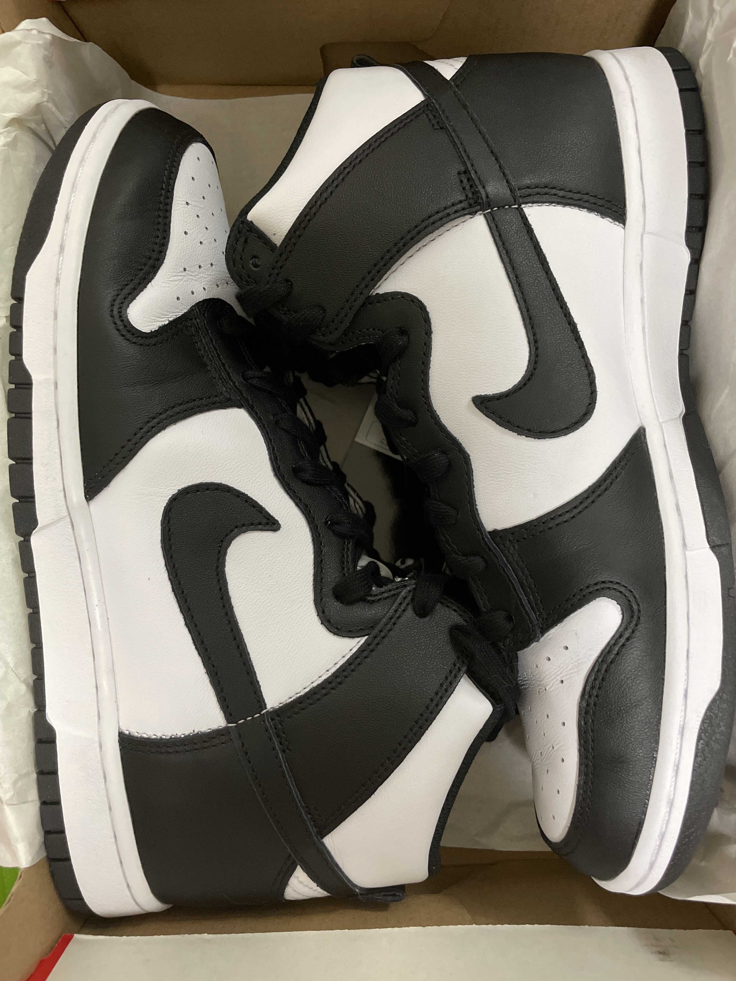 Nike Women's Dunk High "Black and White"