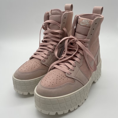 Nike Women's Air Jordan 1 Brooklyn High "Pink Suede"