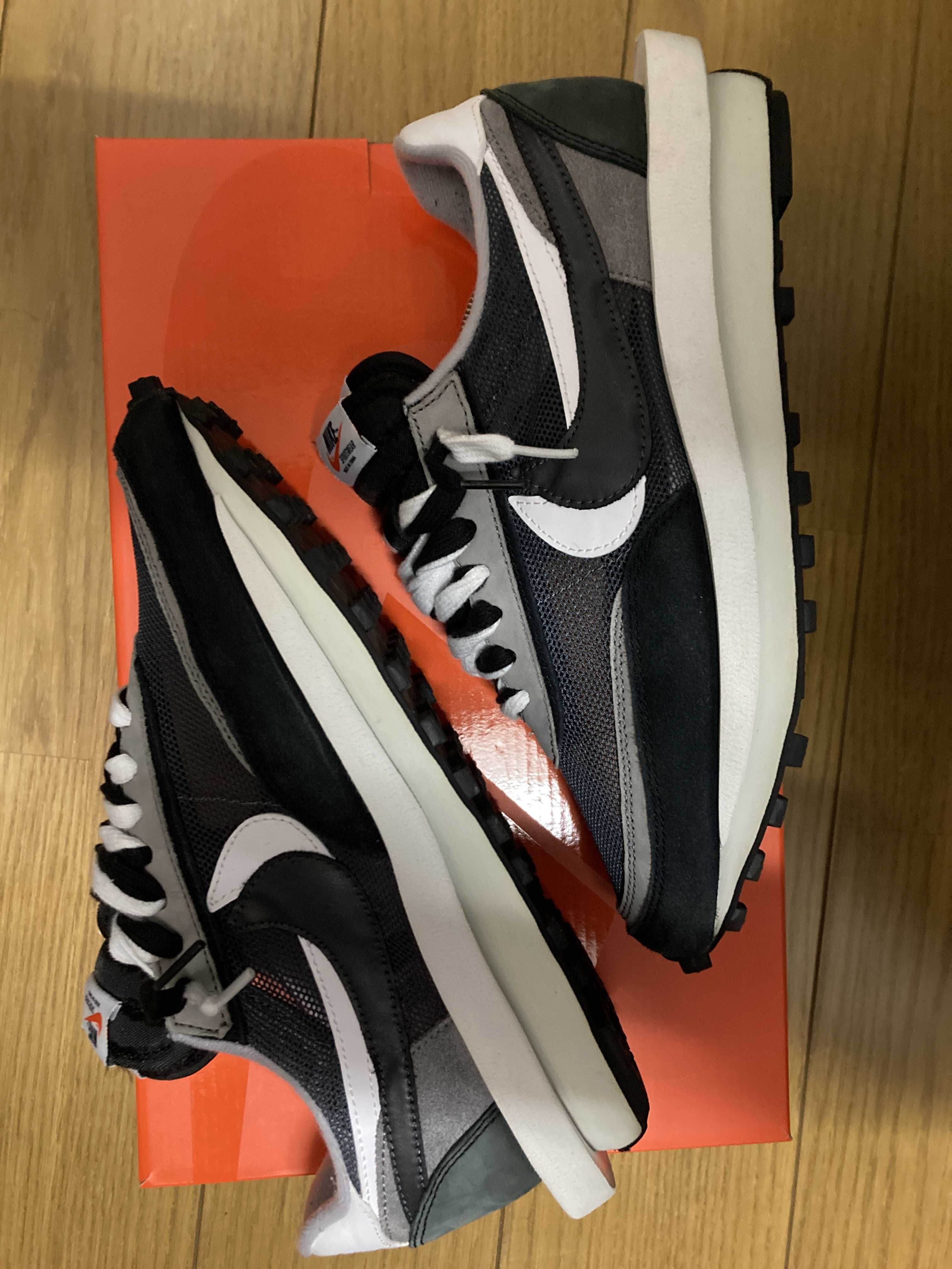 sacai × Nike LD Waffle "Black"