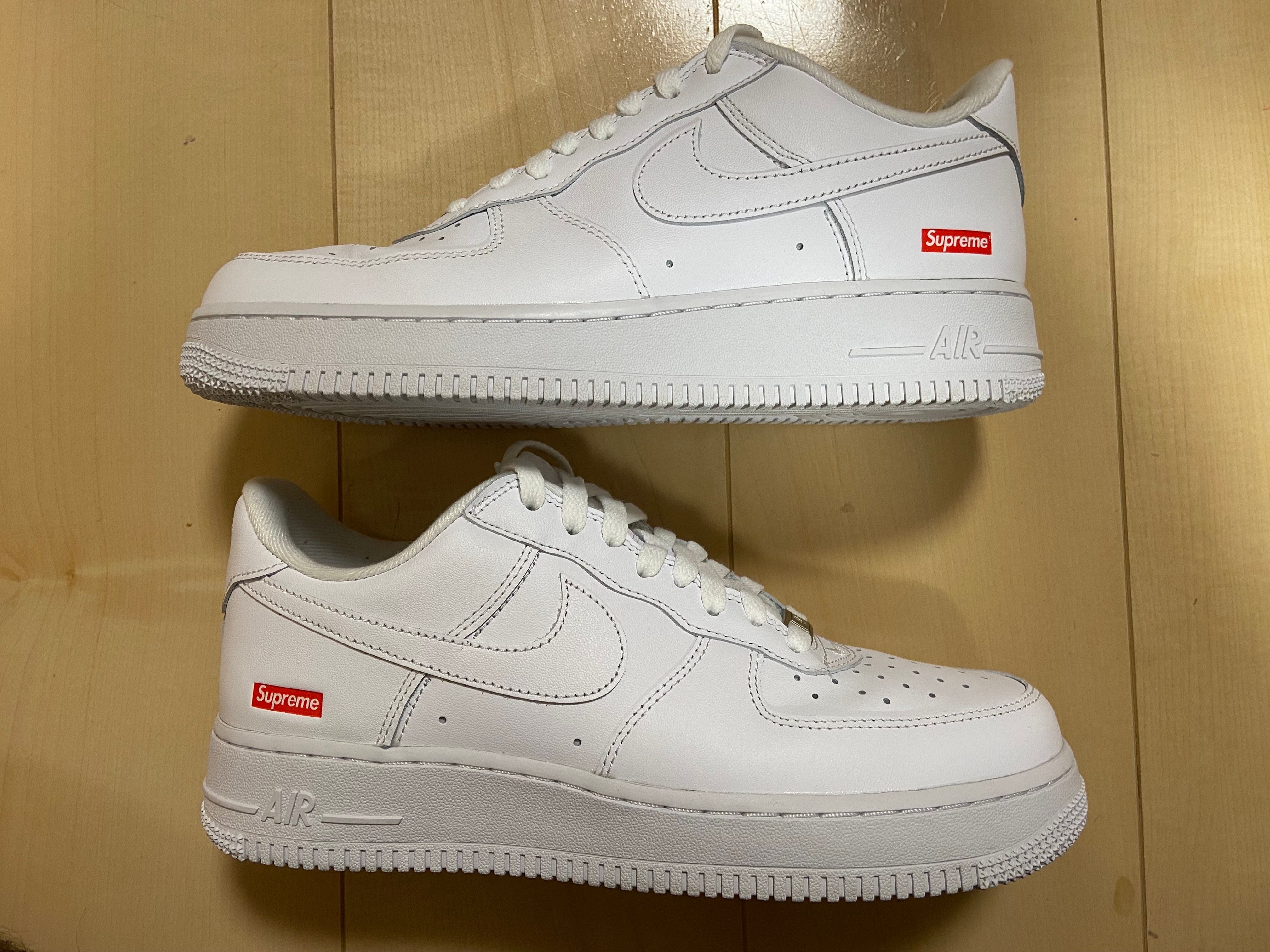 Supreme × Nike Air Force 1 Low "White"