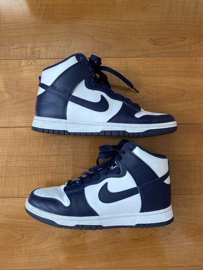 Nike Dunk High "Championship Navy"