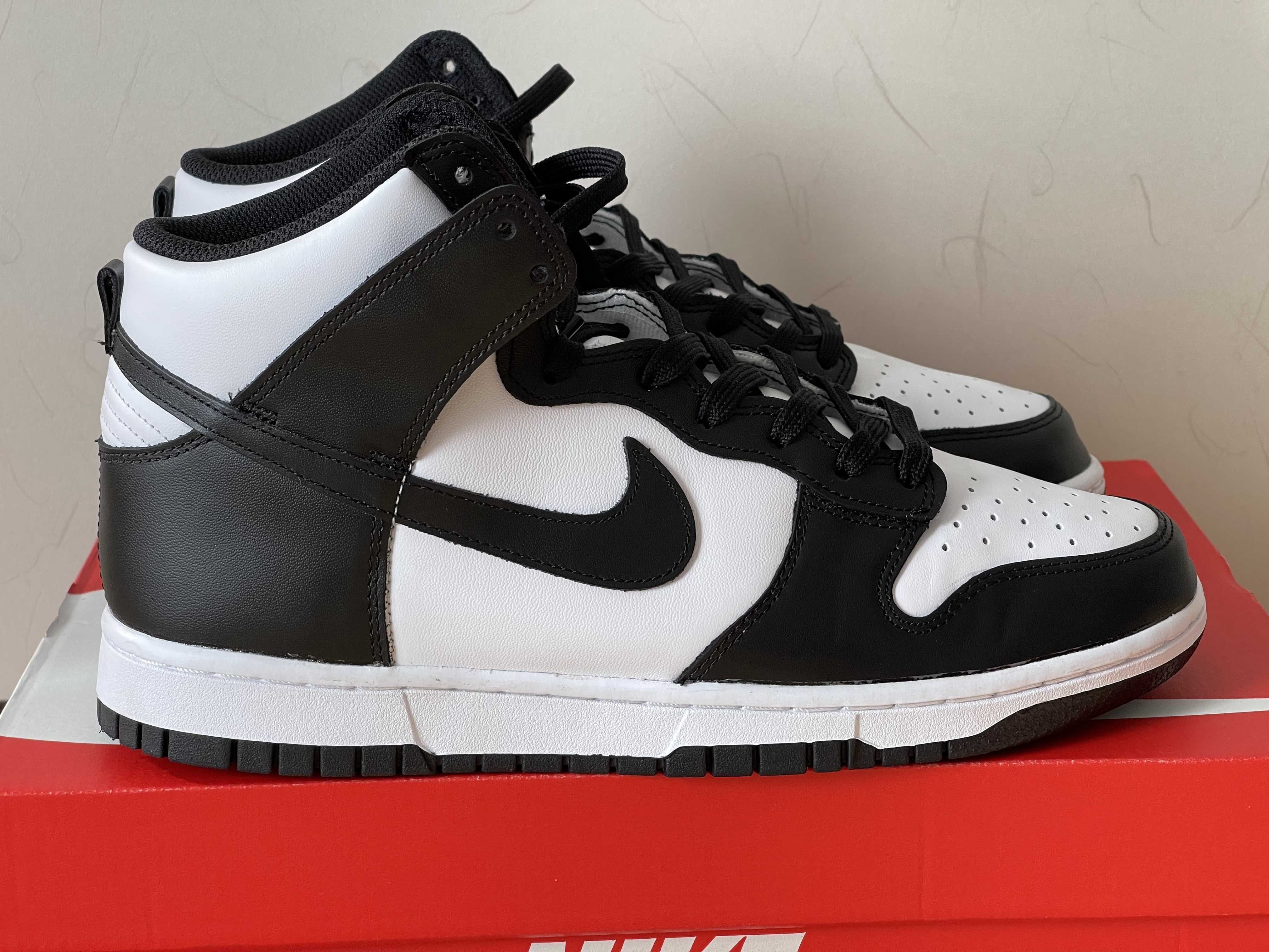 Nike Women's Dunk High "Black and White"