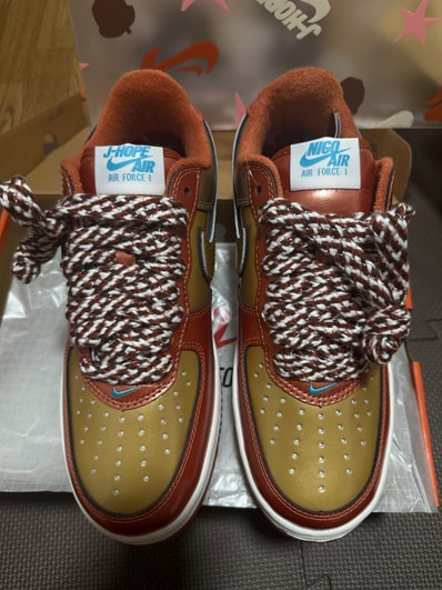 NIGO® × j-hope (BTS) × Nike Air Force 1 '01 Low "Burnt Sunrise"