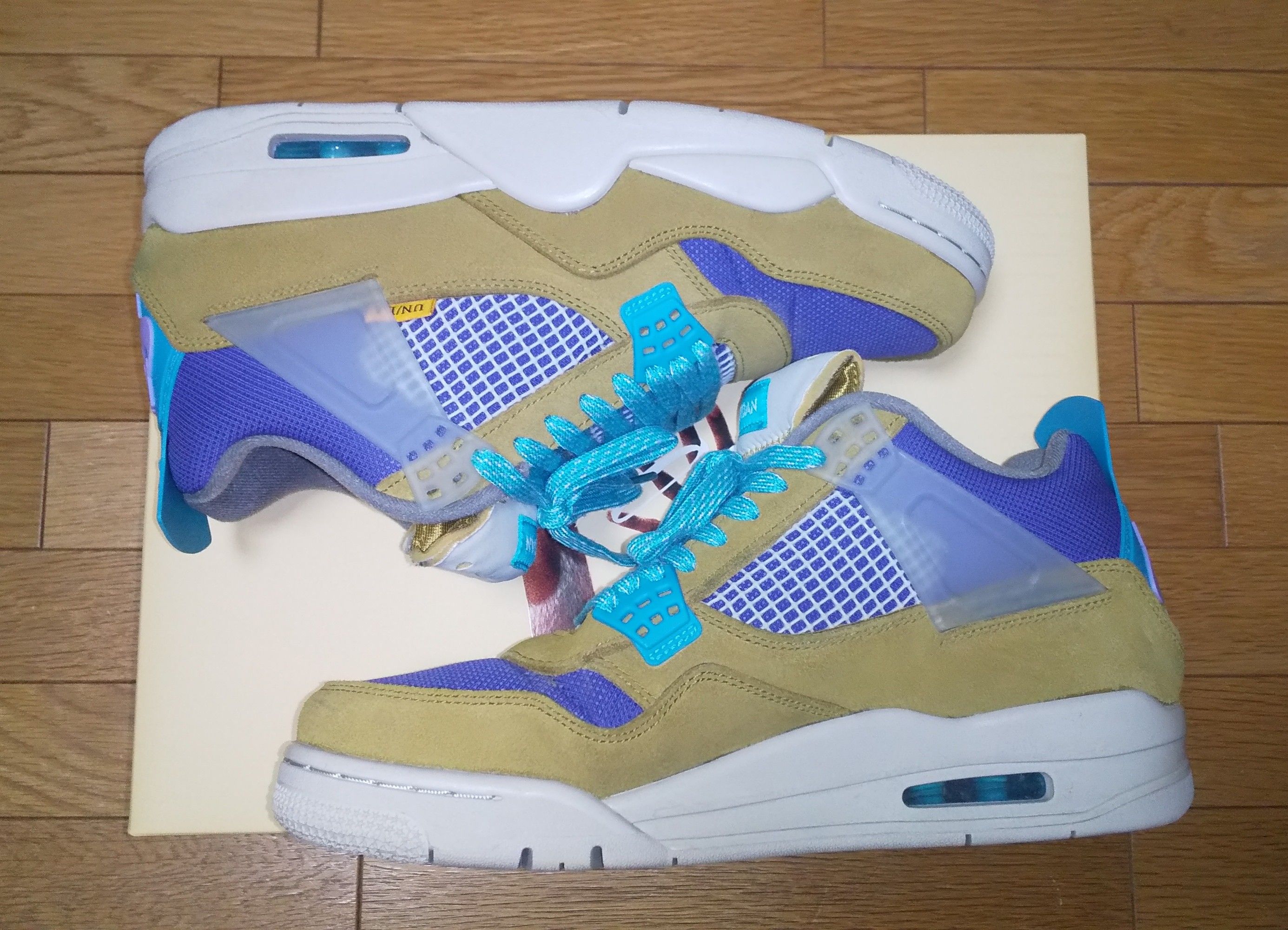 Union × Nike Air Jordan 4 SP "Desert Moss"