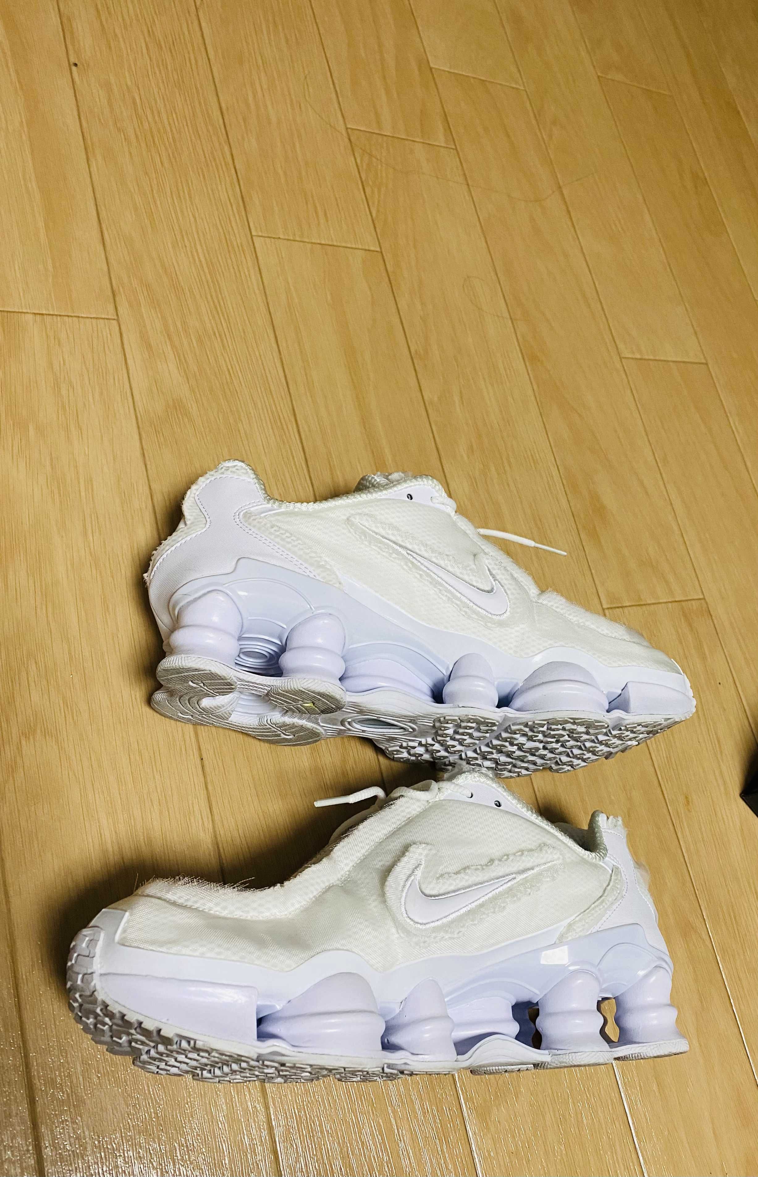 COMME des GARCONS × Nike Women's Shox TL "White"