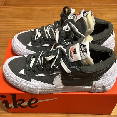 Sacai × Nike Blazer Low "Iron Grey"