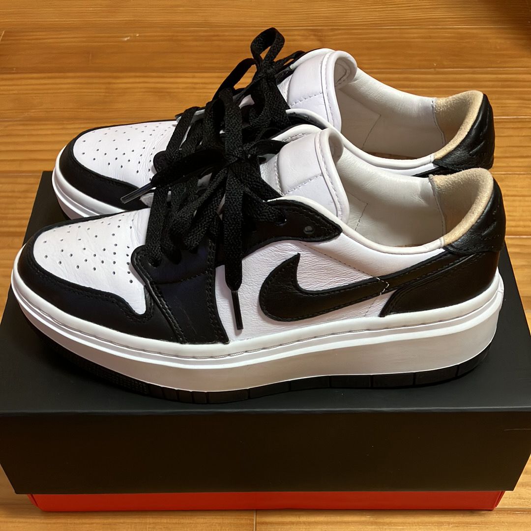Nike Women's Air Jordan 1 Low Elevate "White/Black"