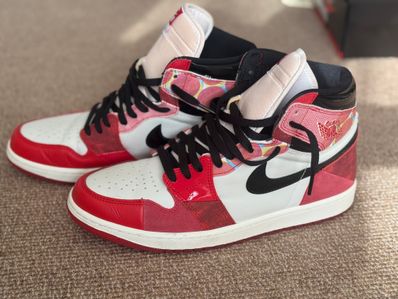 Spider-Man × Nike Air Jordan 1 Retro High OG SP "Spider-Man: Across the Spider-Verse/University Red"