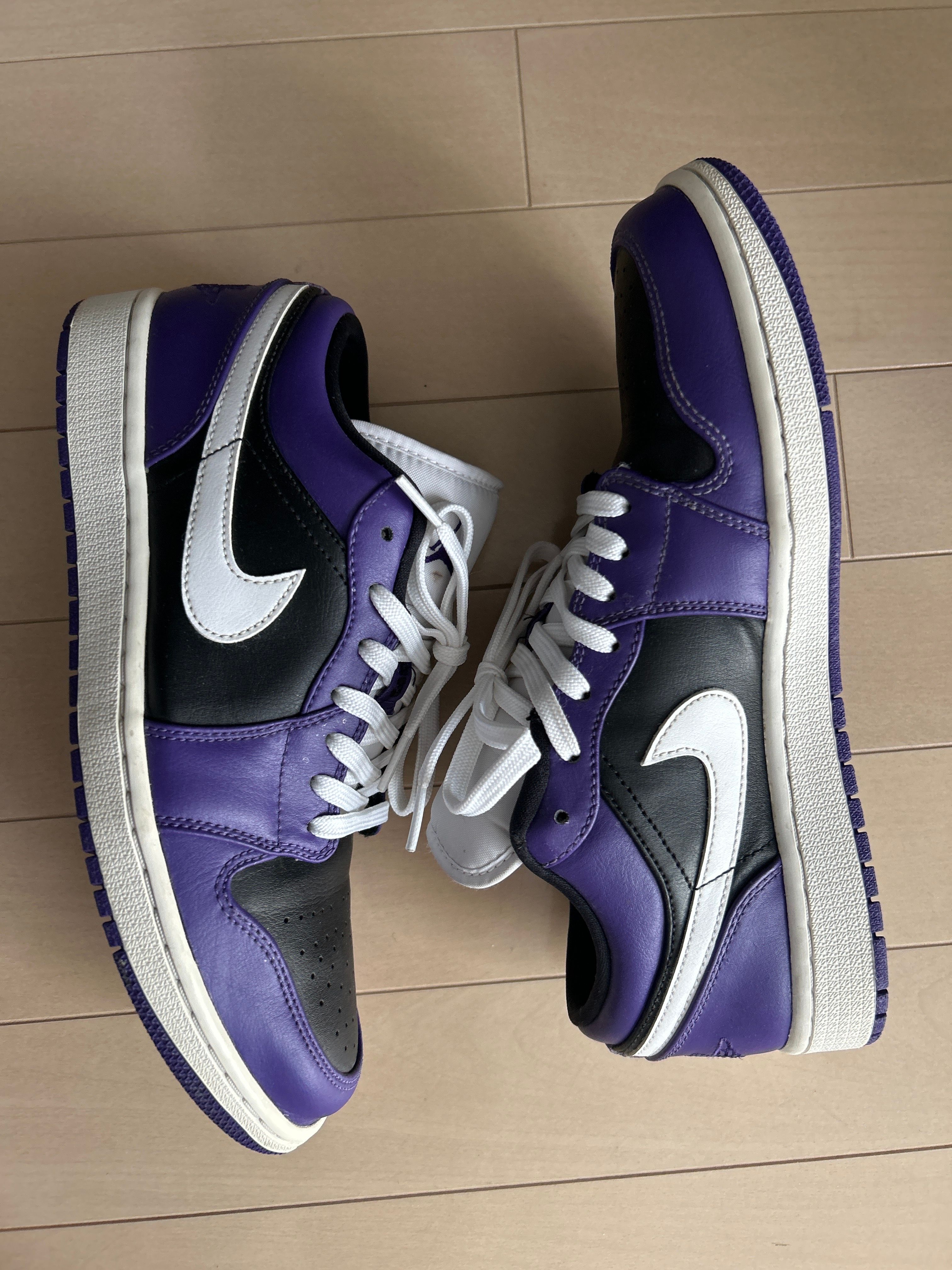 Nike Air Jordan 1 Low "Court Purple/White/Black"