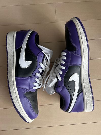 Nike Air Jordan 1 Low "Court Purple/White/Black"