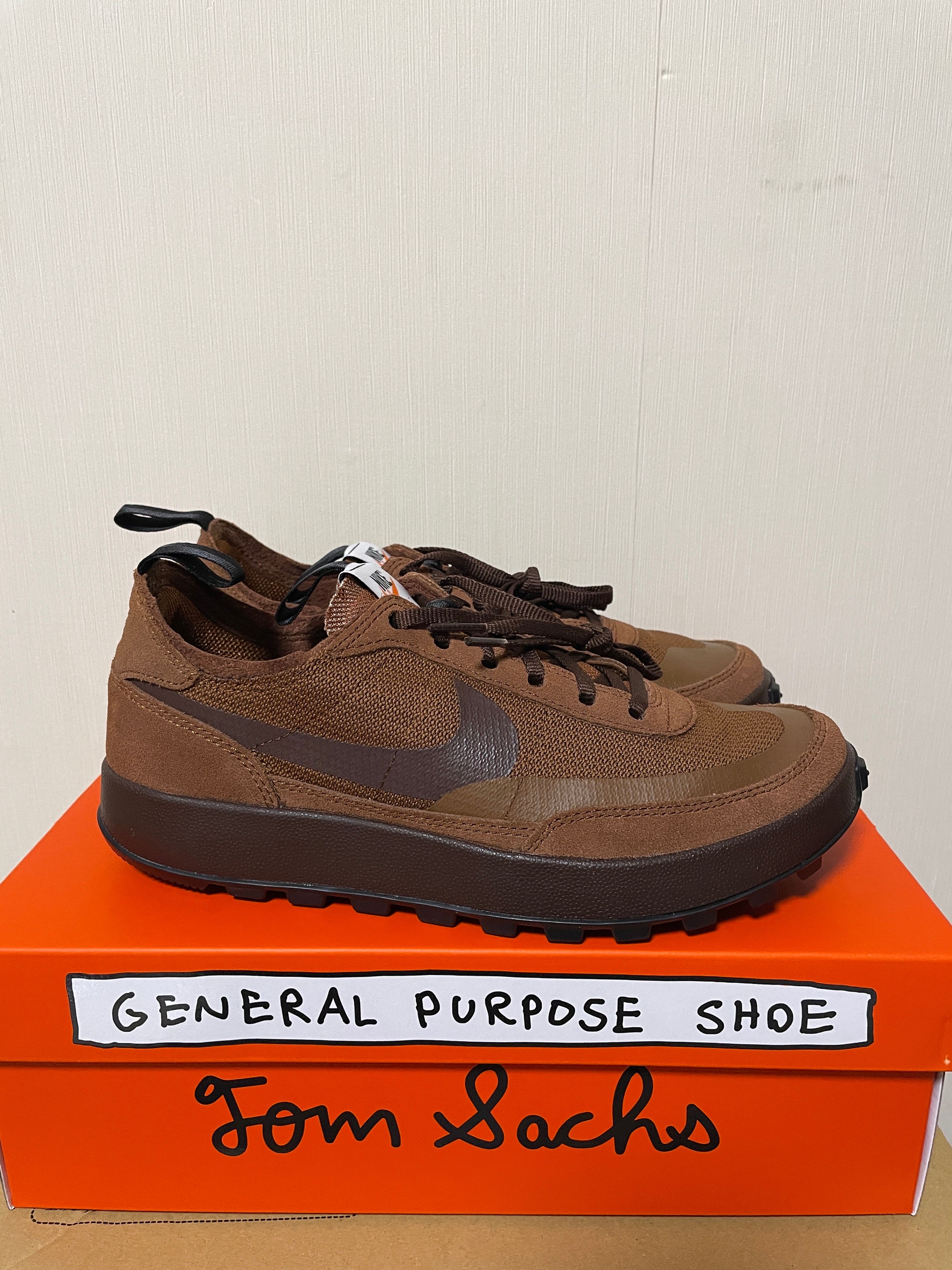 Tom Sachs × NikeCraft Women's General Purpose Shoe "Brown"