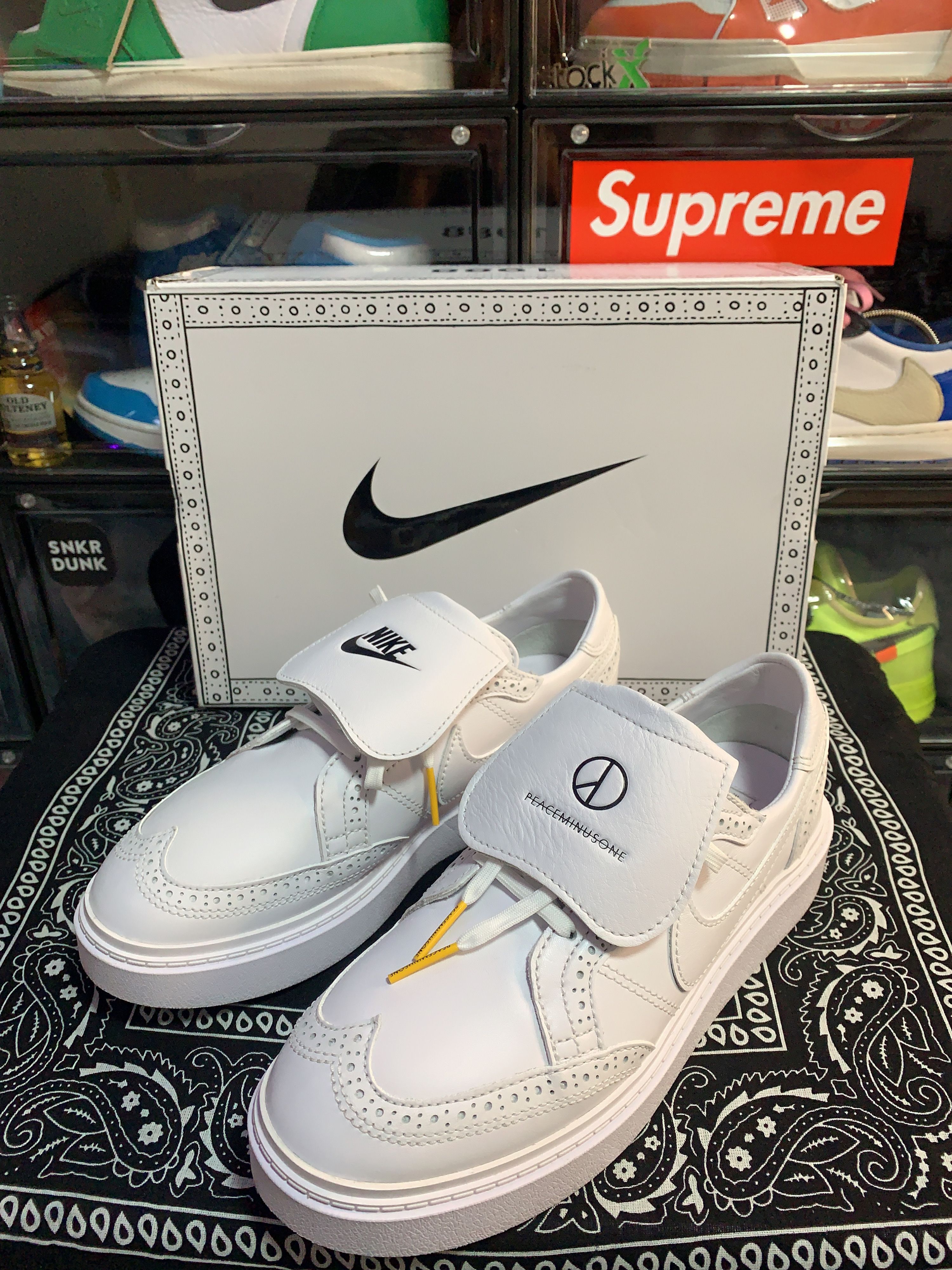 PEACEMINUSONE × Nike Kwondo1 "White" / G-DRAGON